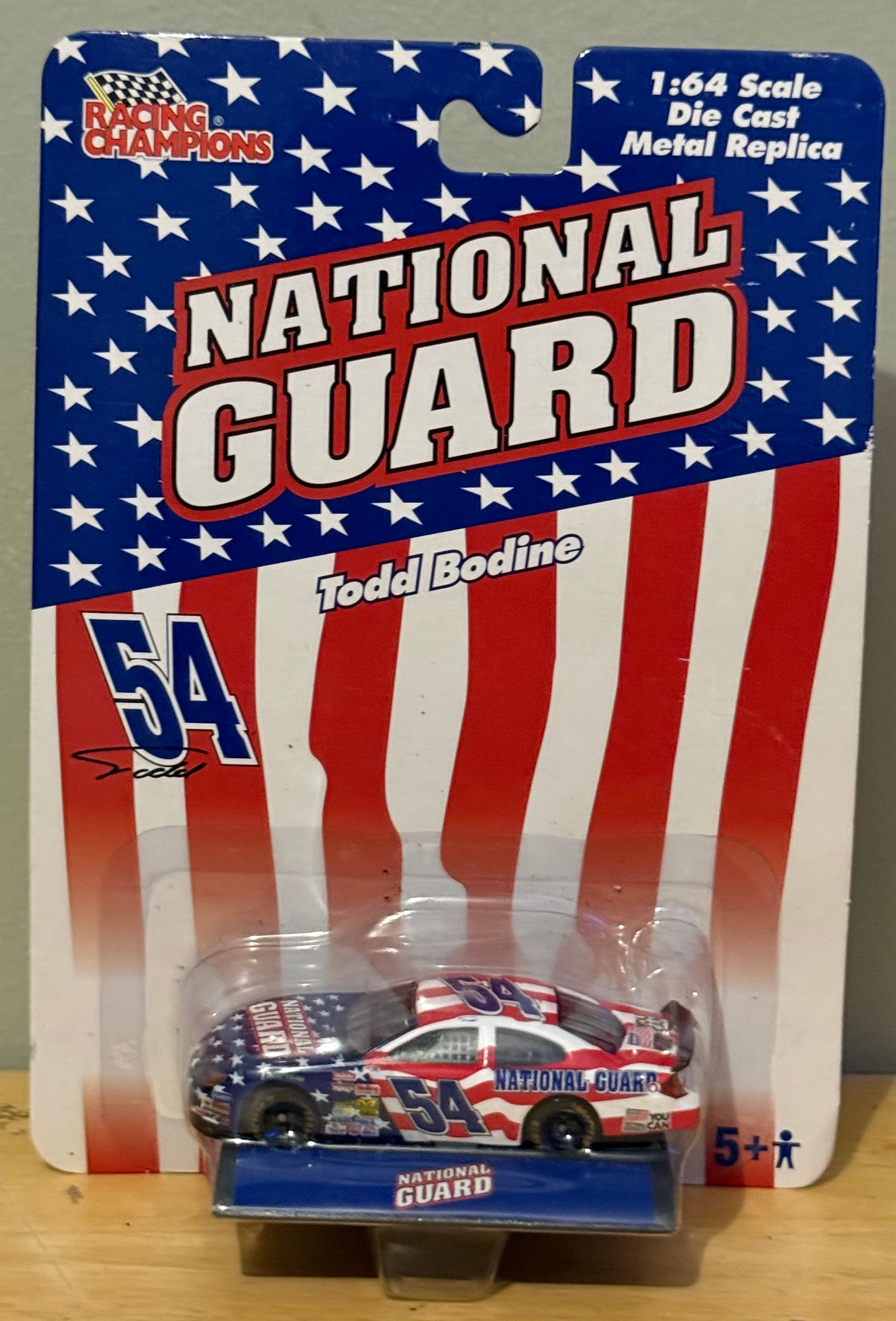 Racing Champions Todd Bodine #54 National Guard 1:64 Die-Cast Metal Replica