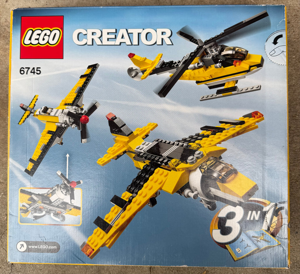LEGO Creator 6745 Propeller Power 3-in-1 Retired Building Set