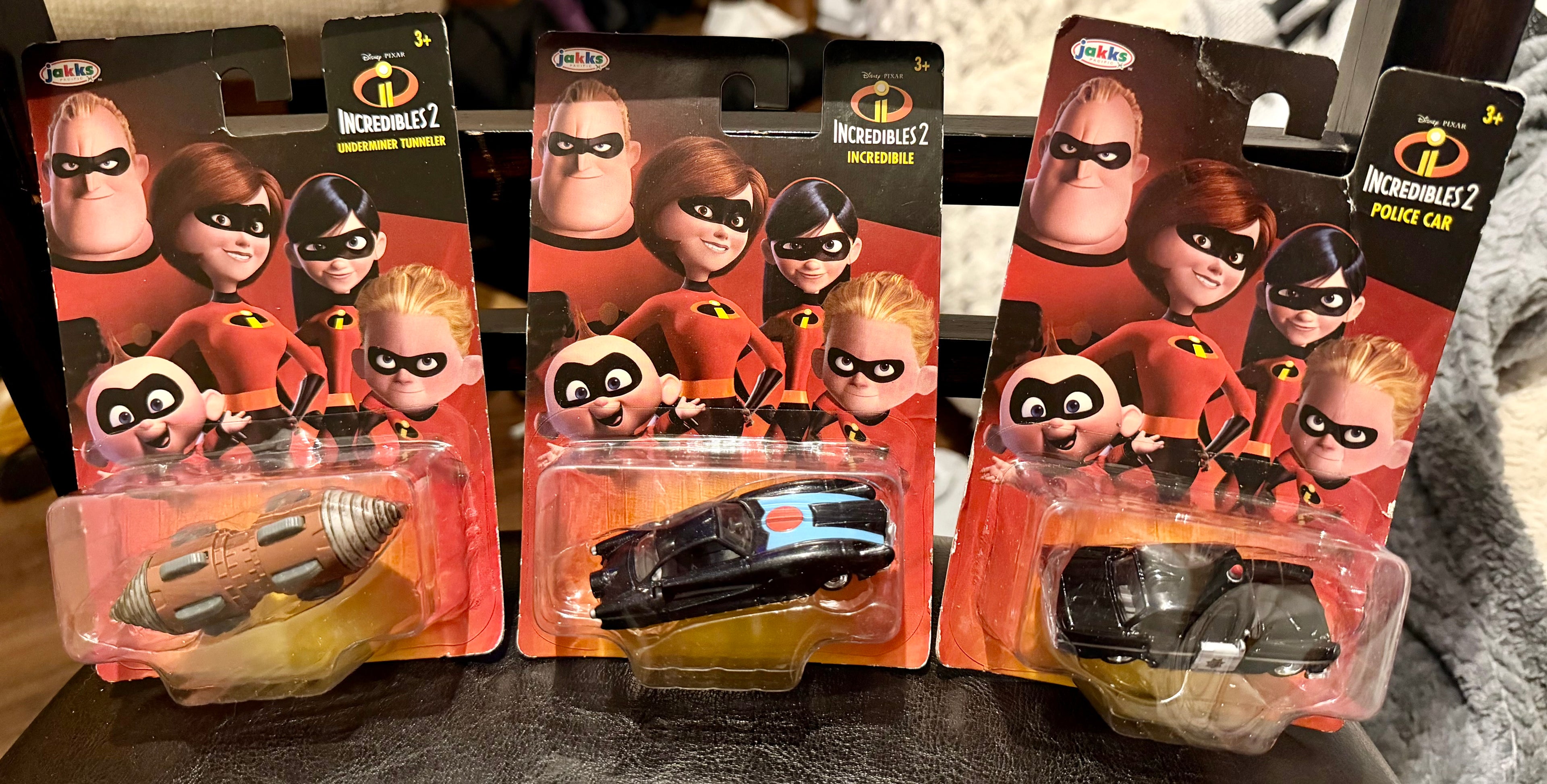 Jakks Pacific Disney Pixar Incredibles 2 die-cast vehicles