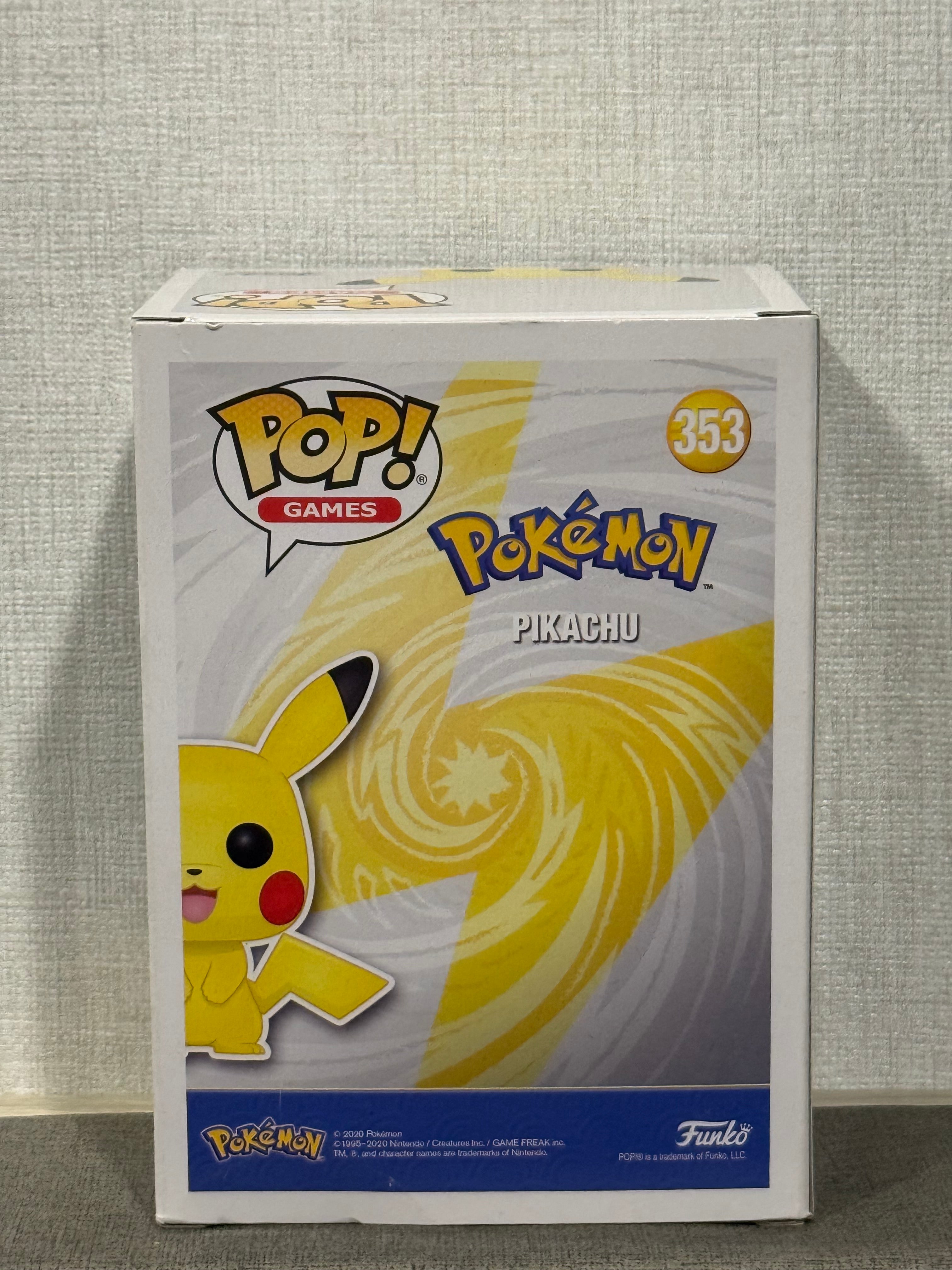 Pokémon Pikachu #353 *Limited Edition* (Stamped 25th Anniversary metallic/silver)