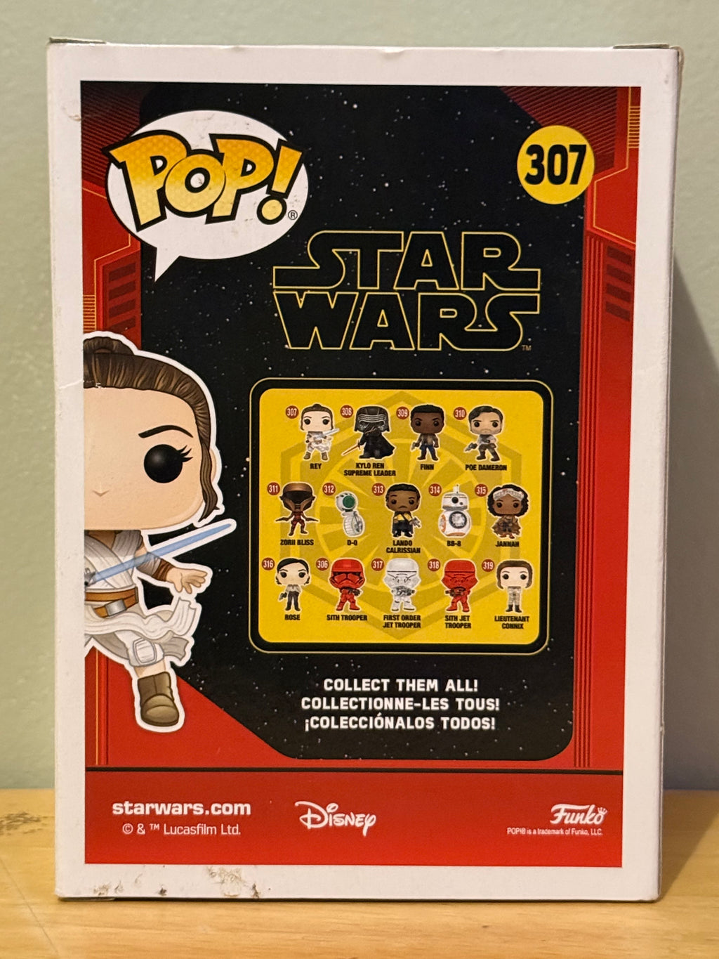 Funko Pop! Star Wars Rey #307 Bobble-Head