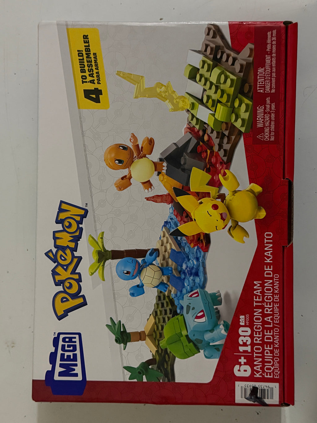 MEGA Pokémon Kanto Region Team, set HFG05