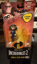 Disney Pixar Incredibles 2 Edna & Jack-Jack 2 Figure Pack JAKKS Pacific
