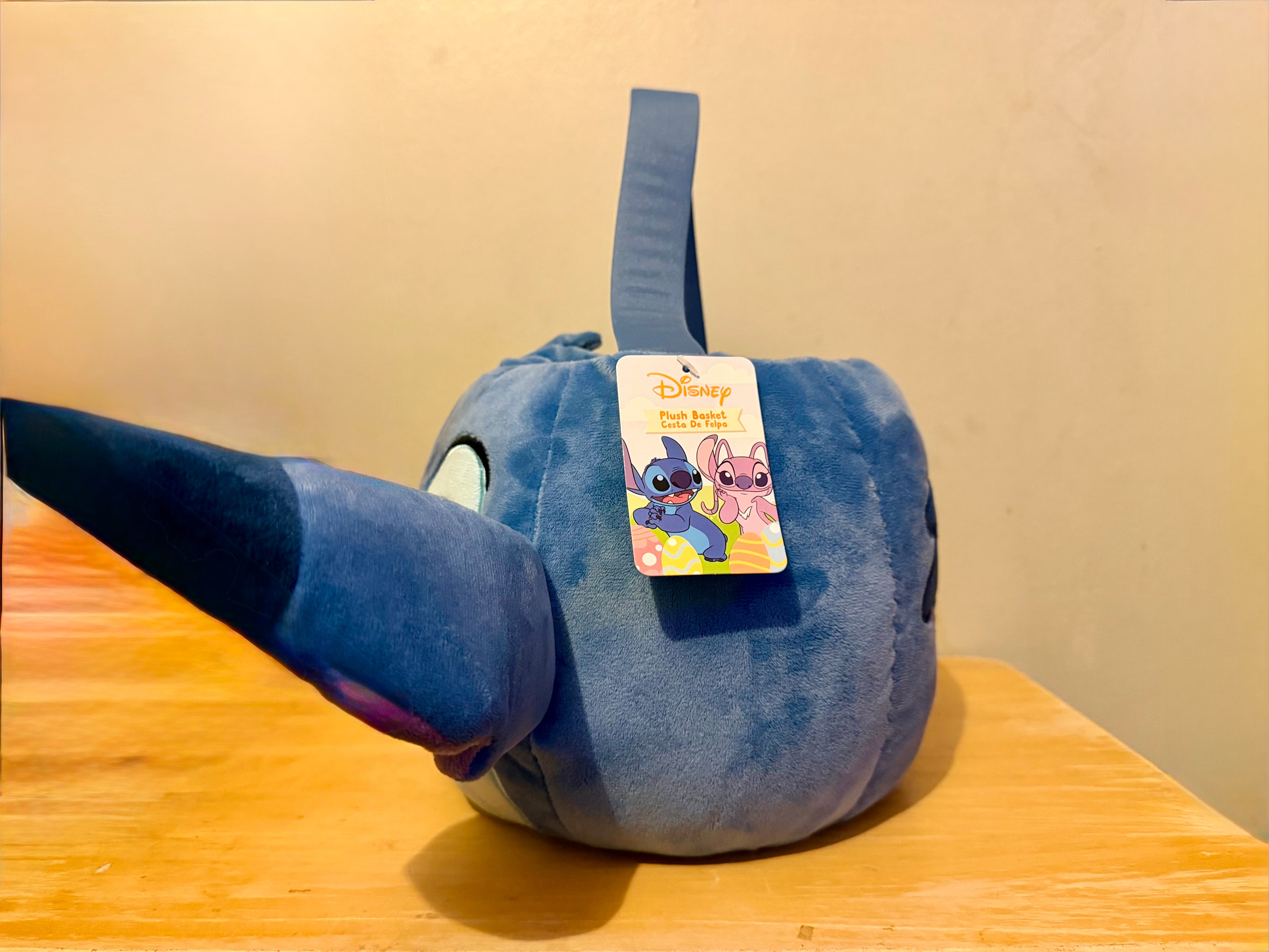Disney Stitch Plush Basket
