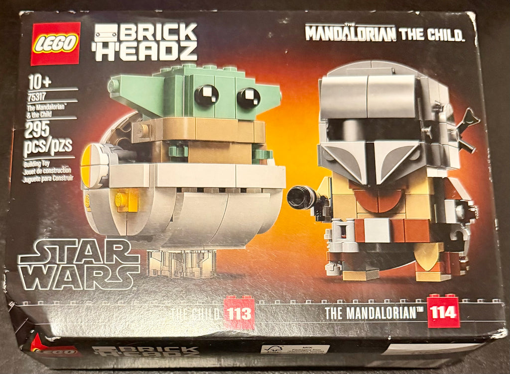 LEGO BrickHeadz Star Wars The Mandalorian & The Child 75317 Building Set