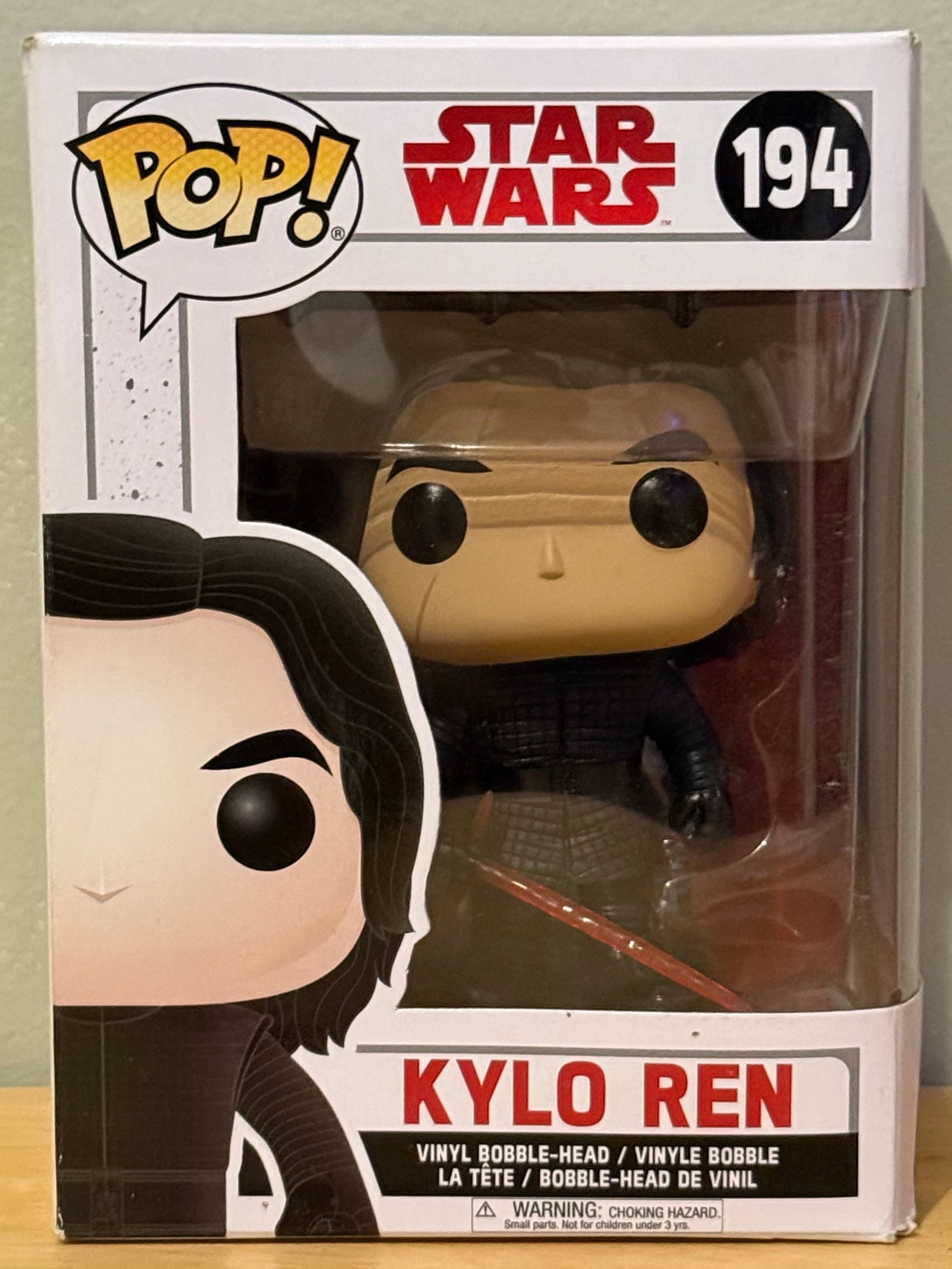Funko Pop! Star Wars Kylo Ren #194 Vinyl Bobble-Head