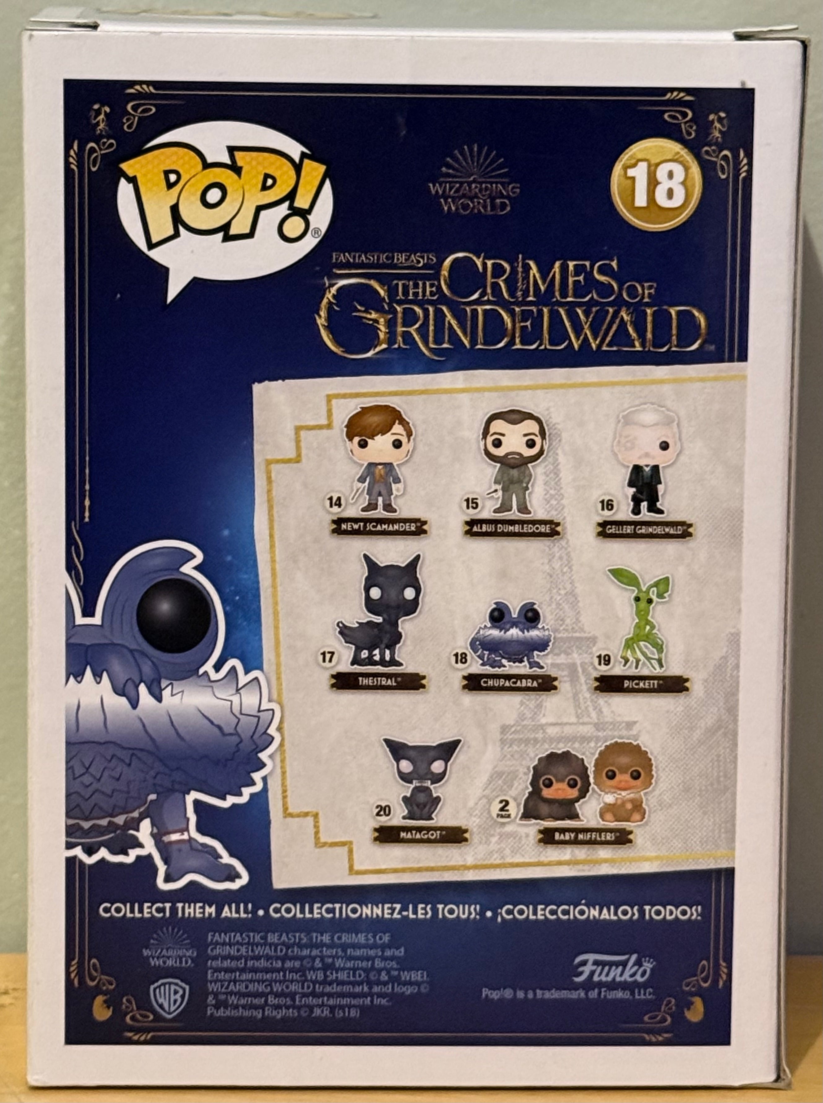 Funko Pop! Fantastic Beasts: The Crimes of Grindelwald Chupacabra #18 Vinyl Figure