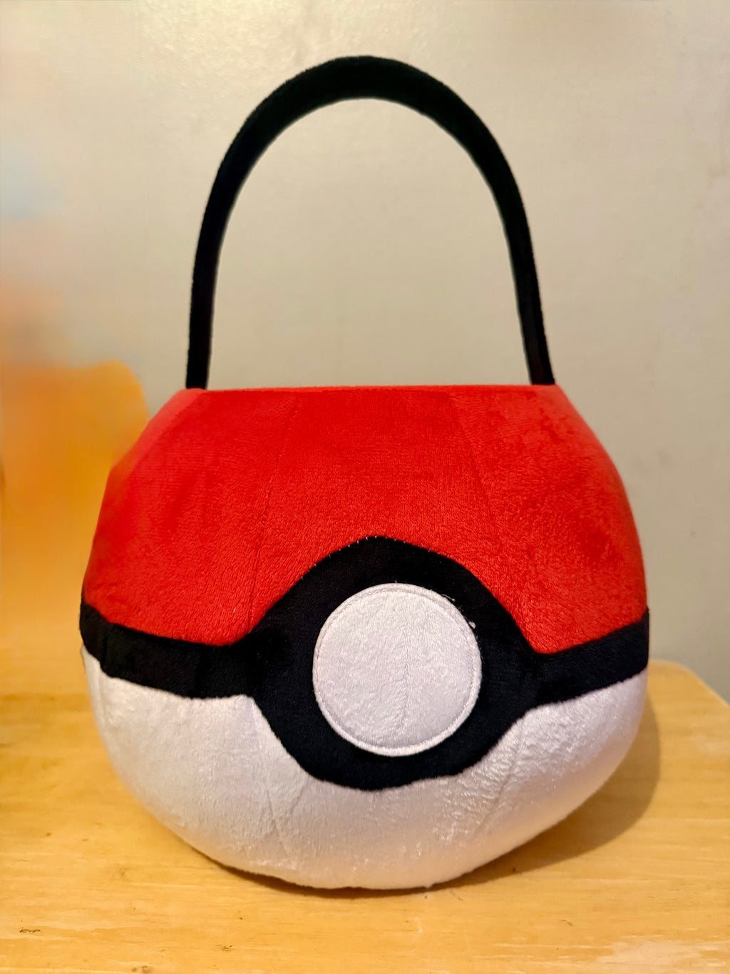 Pokémon Poké Ball Plush Basket with Handle