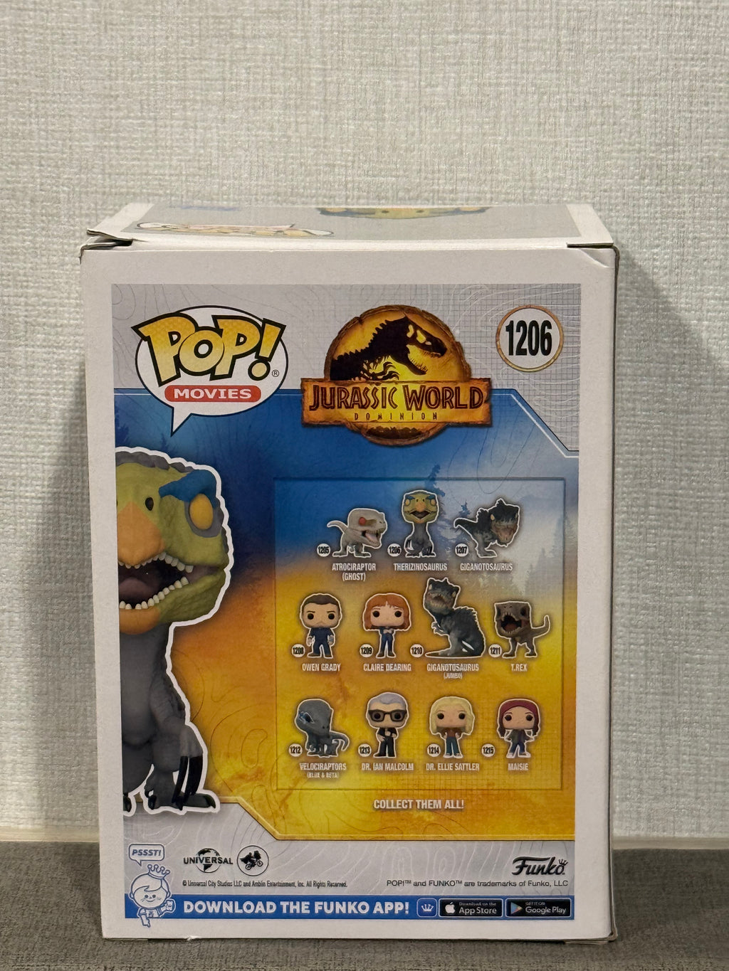 Jurassic World Dominion Therizinosaurus #1206