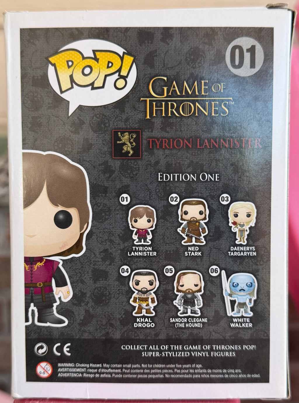 Funko Pop! Game of Thrones Tyrion Lannister #01 Vinyl Figure