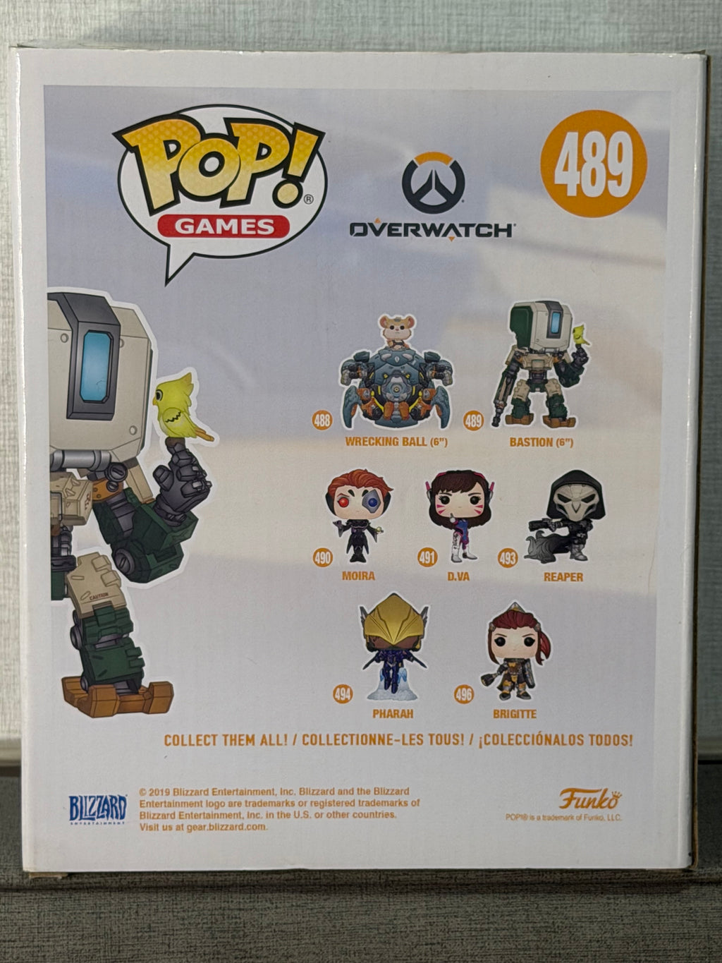 Funko Pop! Games Overwatch Bastion #489