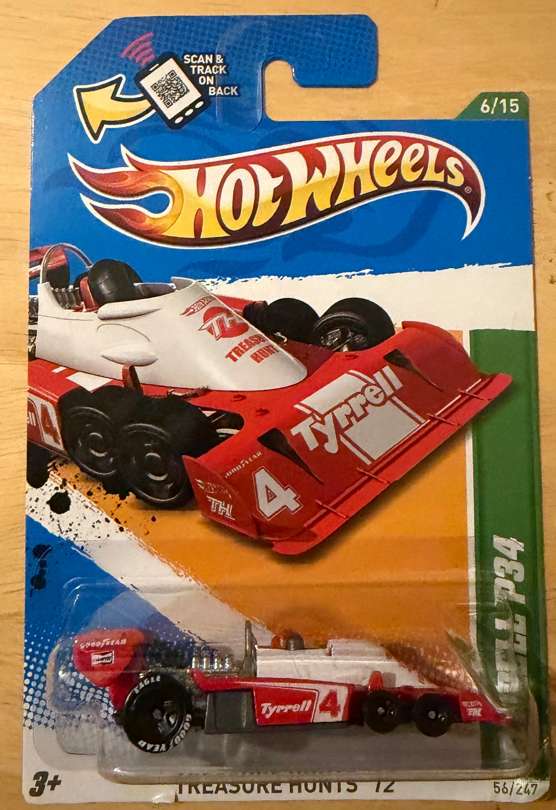 Hot Wheels Tyrrell P34 Treasure Hunts ’12 6/15 #56/247