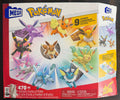 MEGA Pokémon Every Eevee Evolution! Building Set GFV85 — 470 Pieces