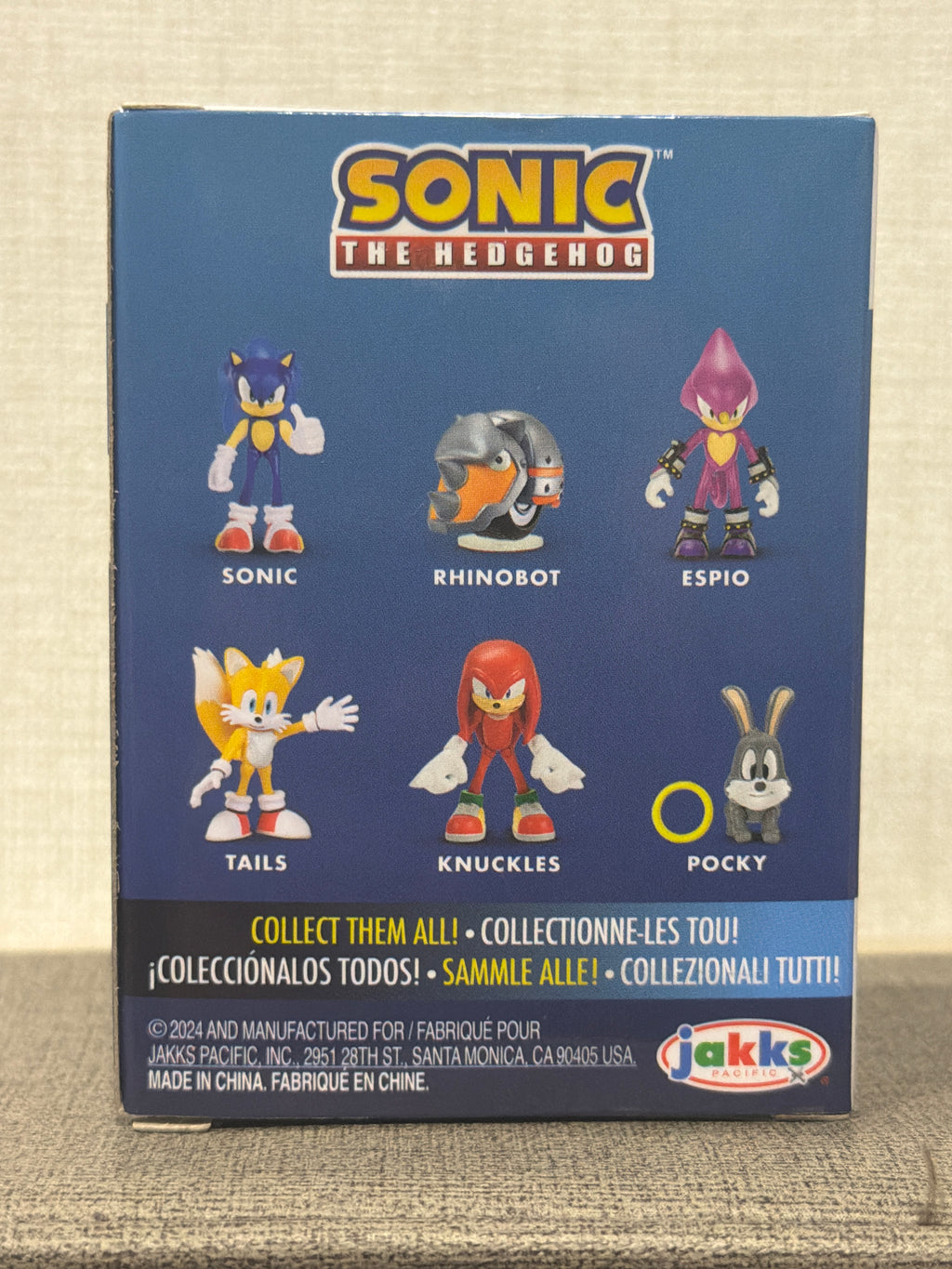 Sonic the Hedgehog Knuckles mini figure