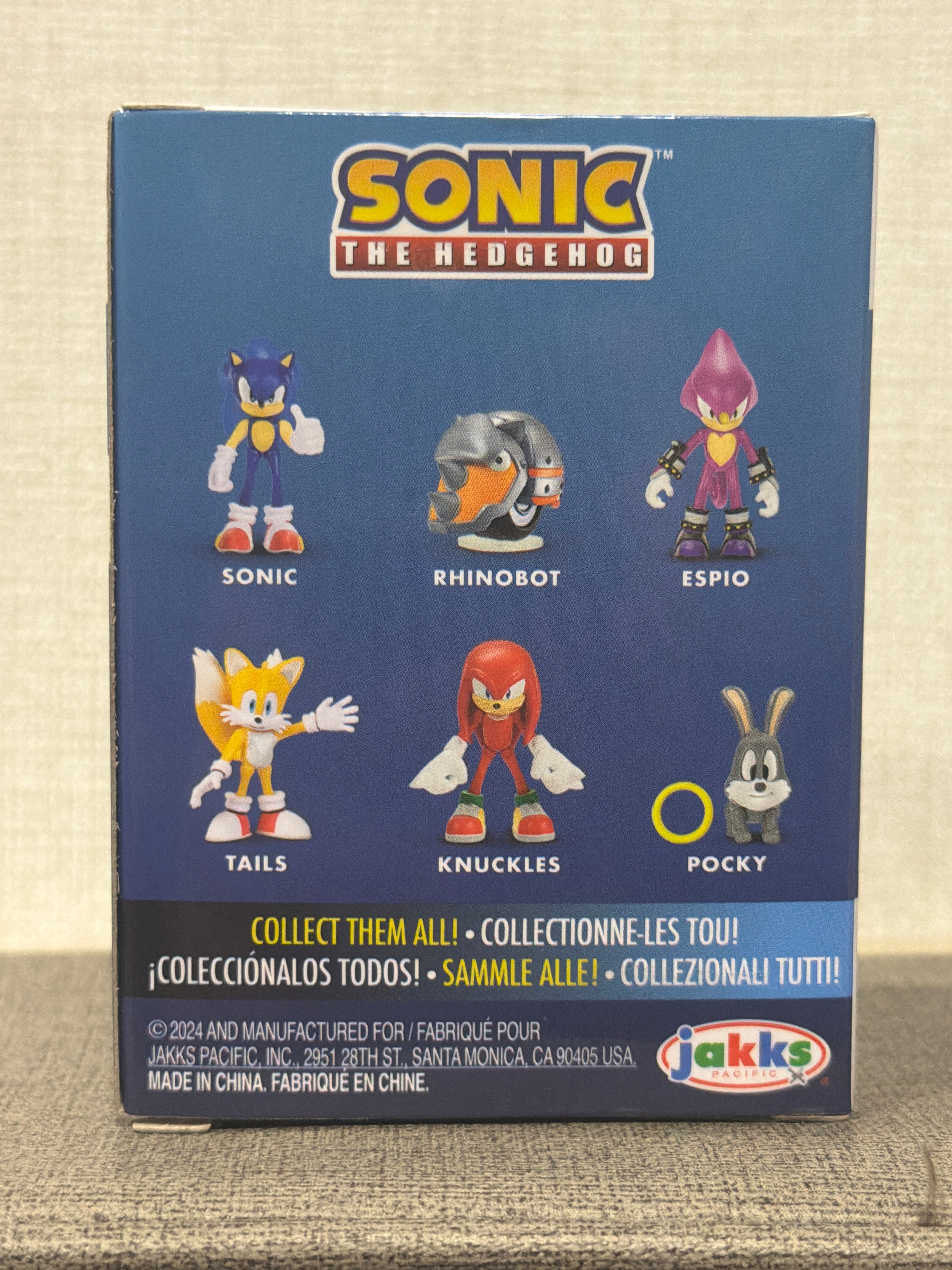Sonic the Hedgehog Knuckles mini figure
