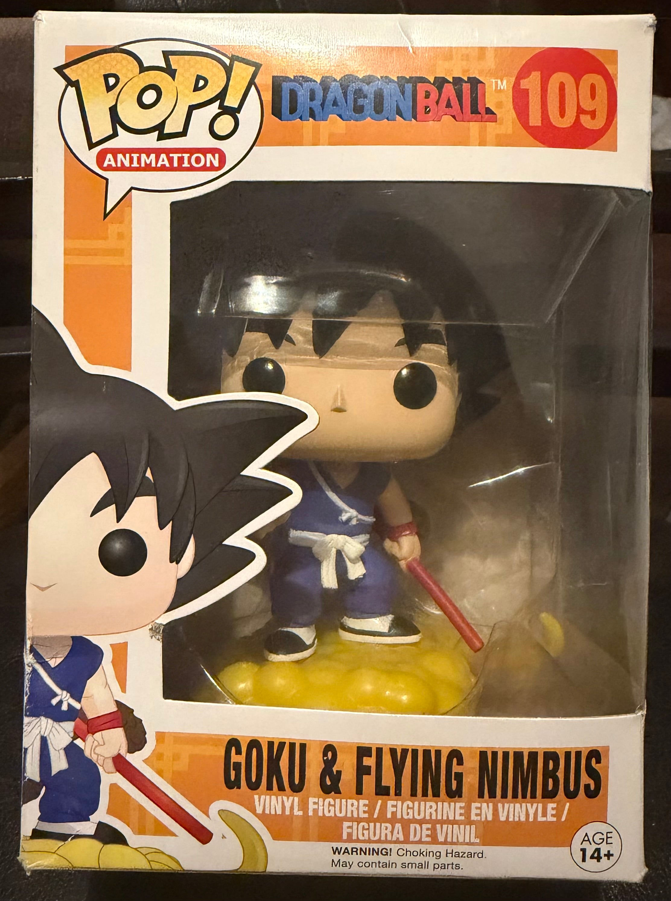 Funko Pop! Animation Dragon Ball Goku & Flying Nimbus #109 Vinyl Figure
