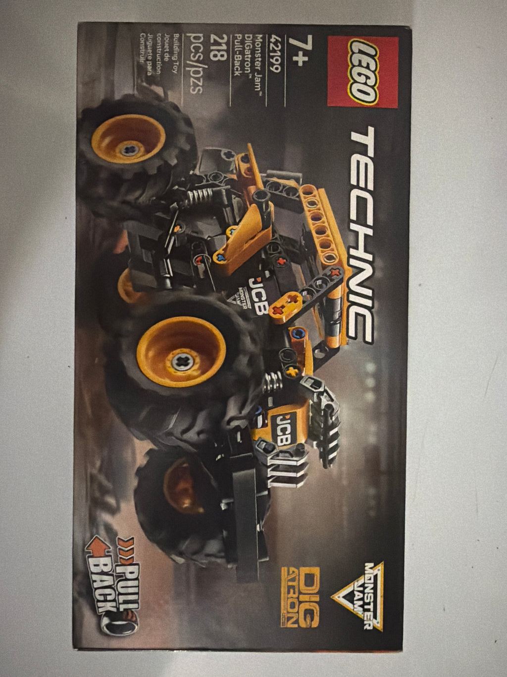 LEGO Technic 42199 Monster Jam DIGatron Pull-Back.