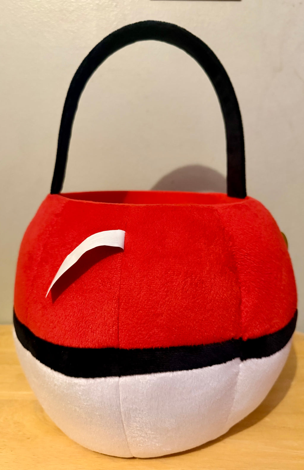 Pokémon Poké Ball Plush Basket with Handle