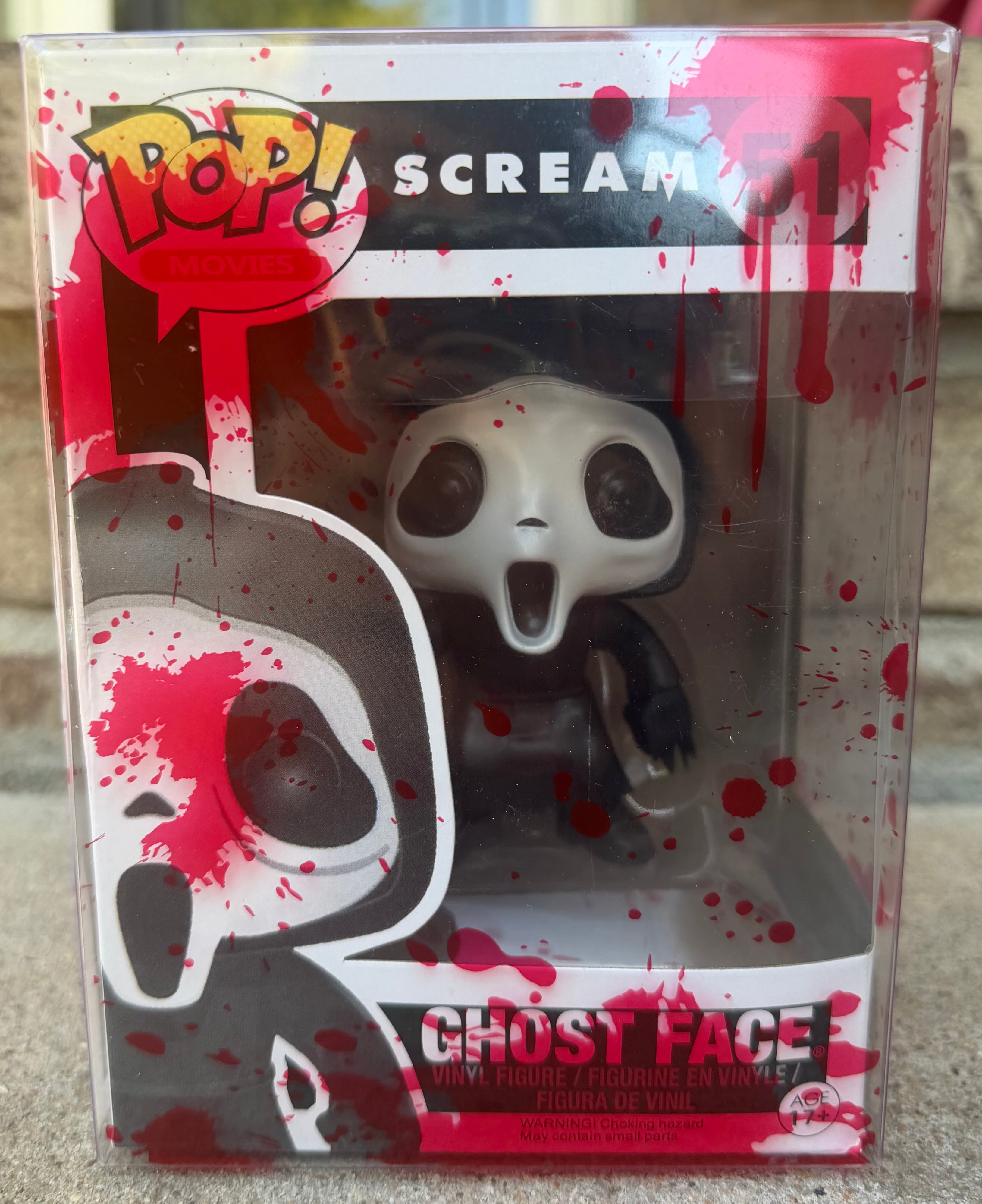 Funko Pop! Movies: Scream – Ghost Face #51 Blood Splatter Vinyl Figure
