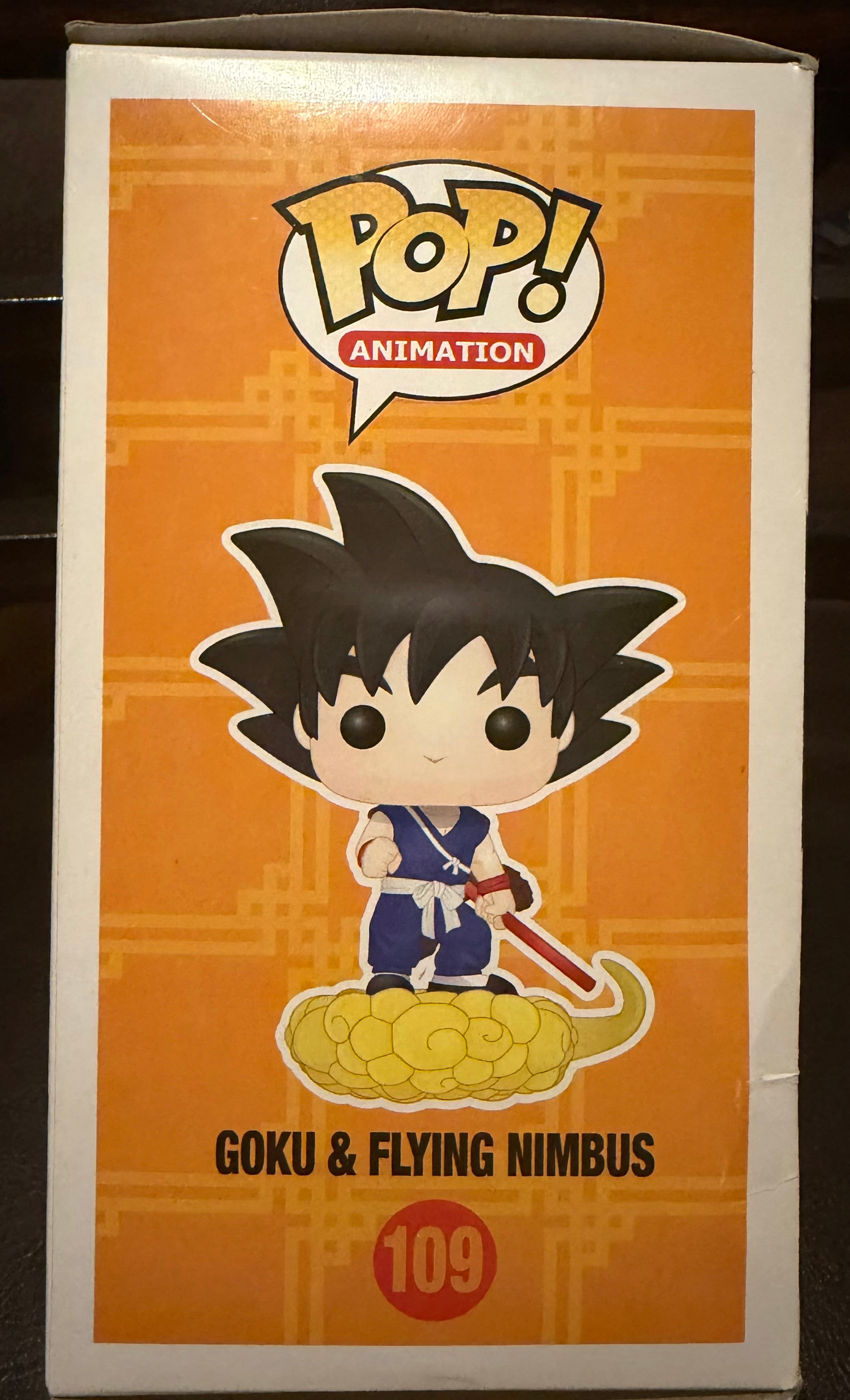Funko Pop! Animation Dragon Ball Goku & Flying Nimbus #109 Vinyl Figure