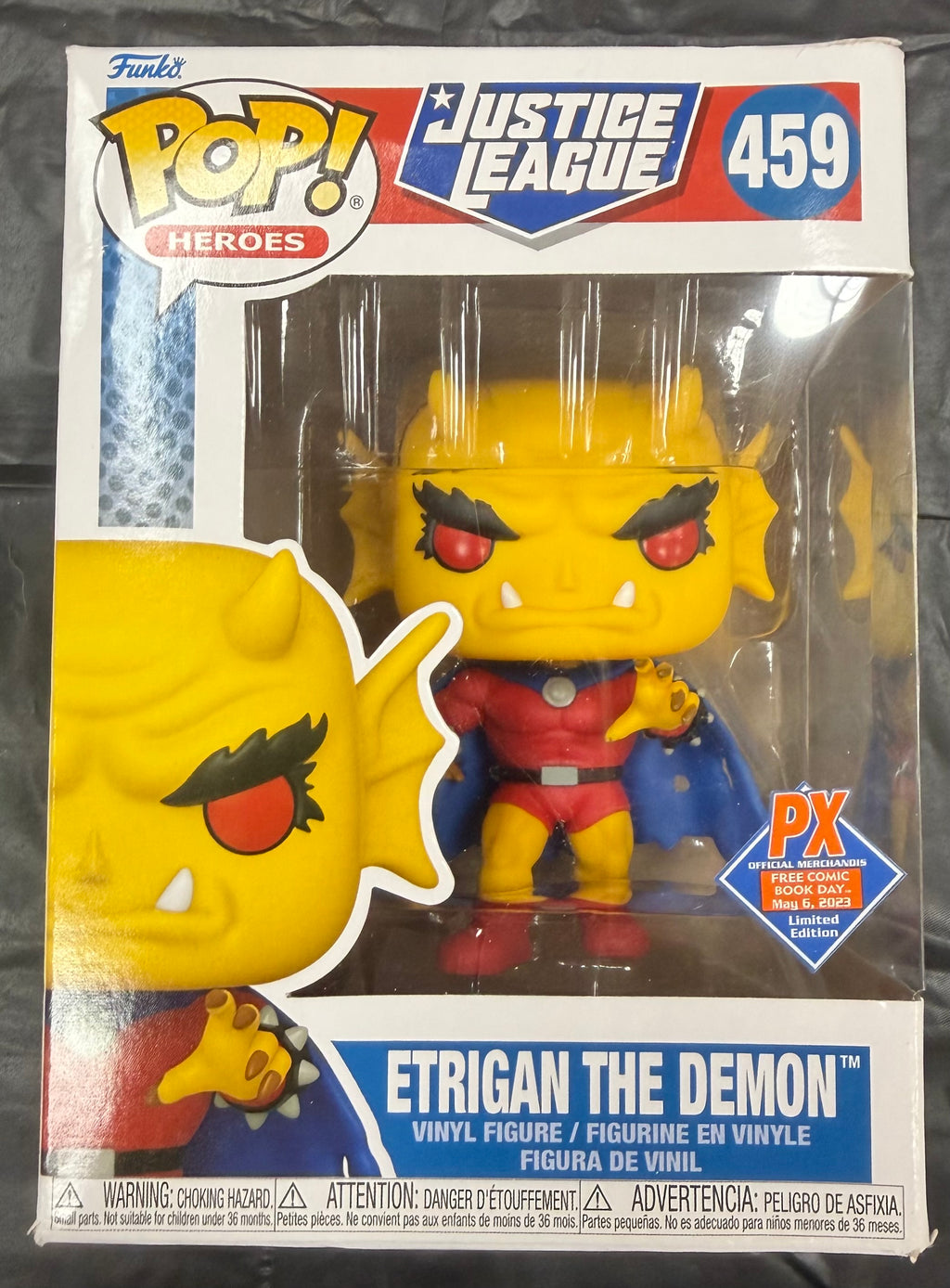 Funko Pop! Heroes Justice League Etrigan the Demon #459 PX Limited Edition Vinyl Figure