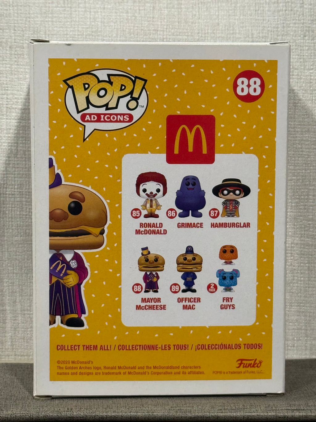 McDonald’s Mayor McCheese #88