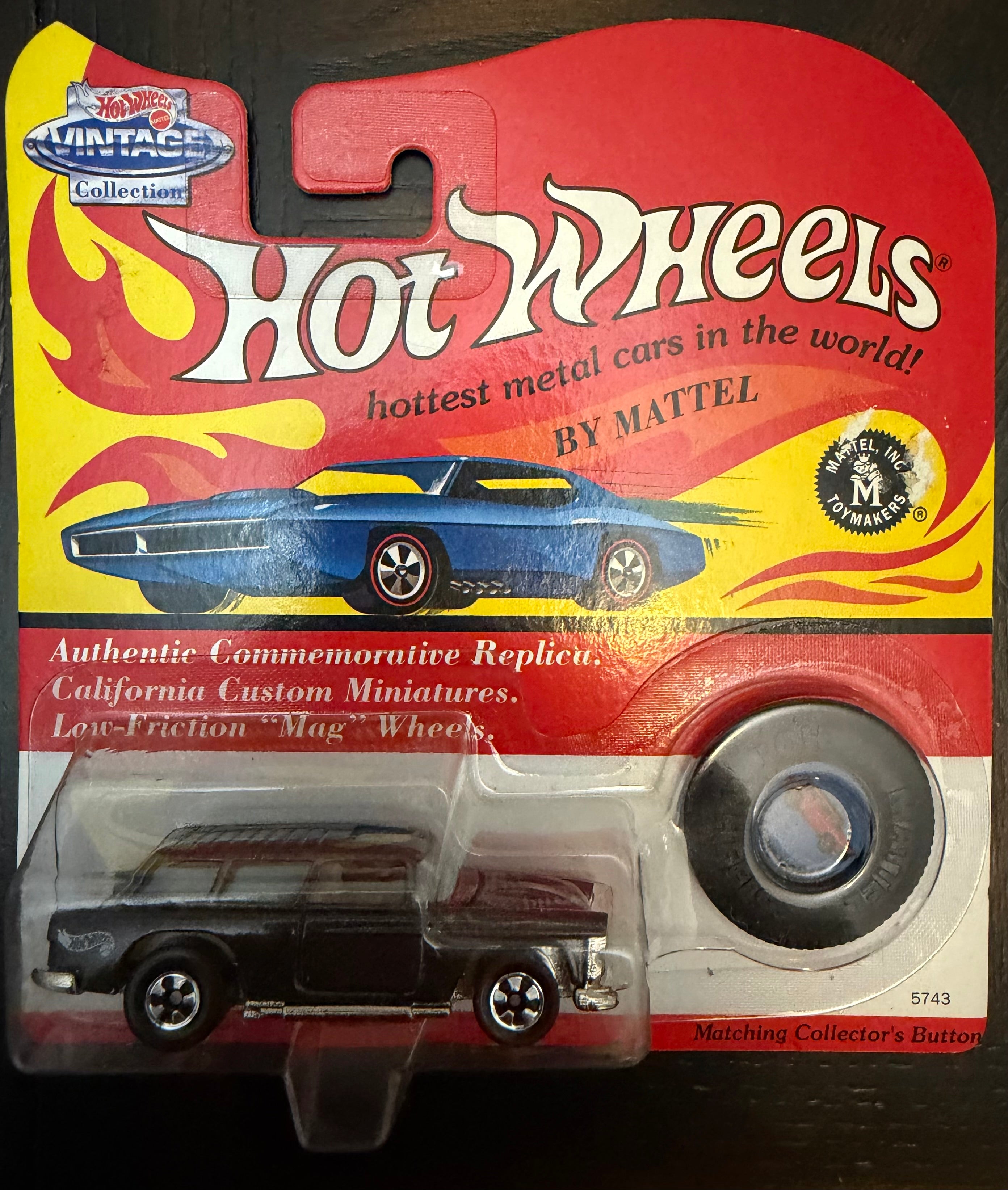 Hot Wheels Vintage Collection Red Baron Commemorative Replica w/ Collector’s Button