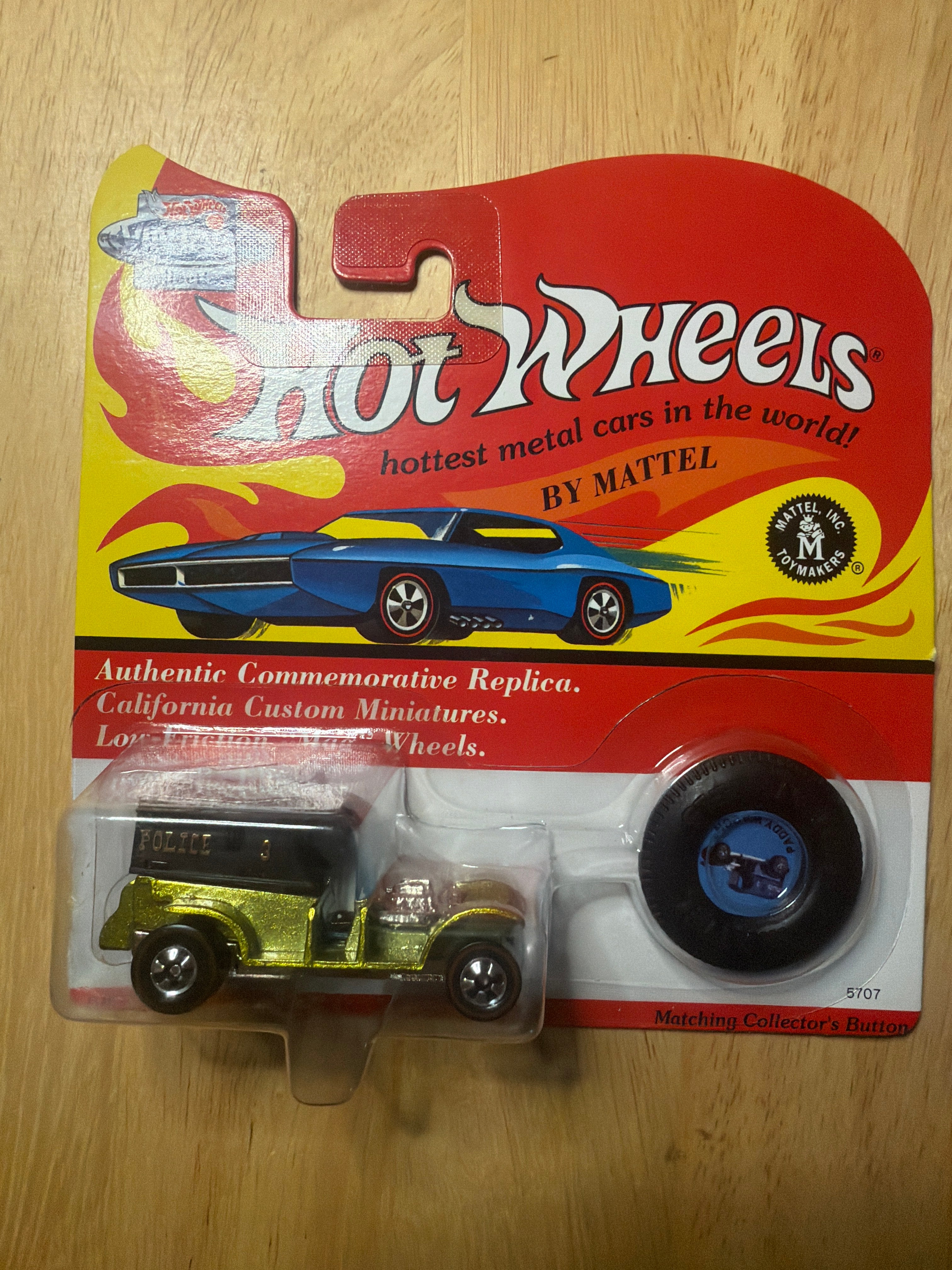 Hot Wheels Vintage Collection “Paddy Wagon (Police)” #5707 MINT CONDITION