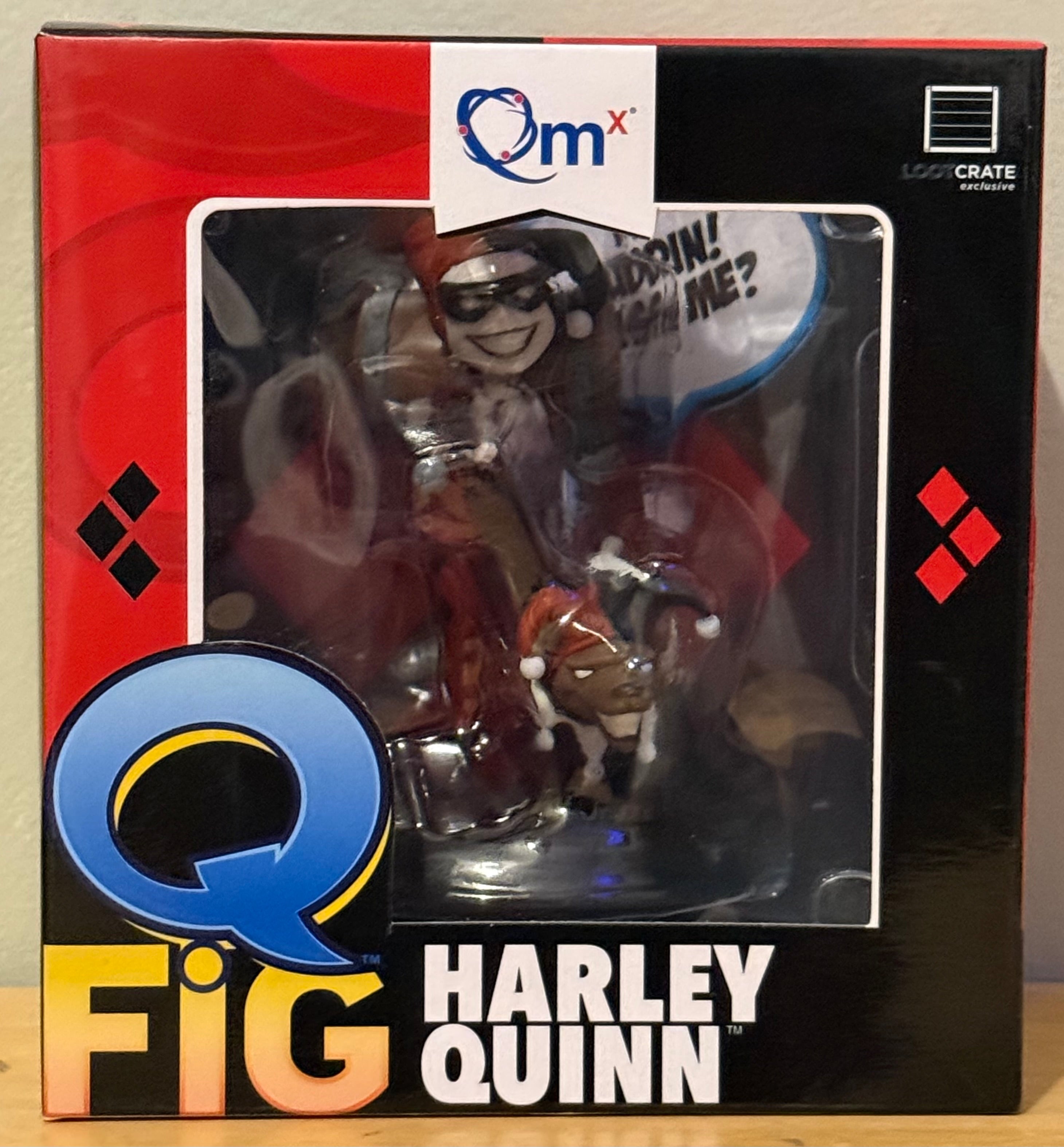 QMx Q-Fig Harley Quinn Loot Crate Exclusive Vinyl Figure