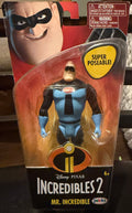 Disney Pixar Incredibles 2 Mr. Incredible Super Poseable Action Figure by JAKKS Pacific