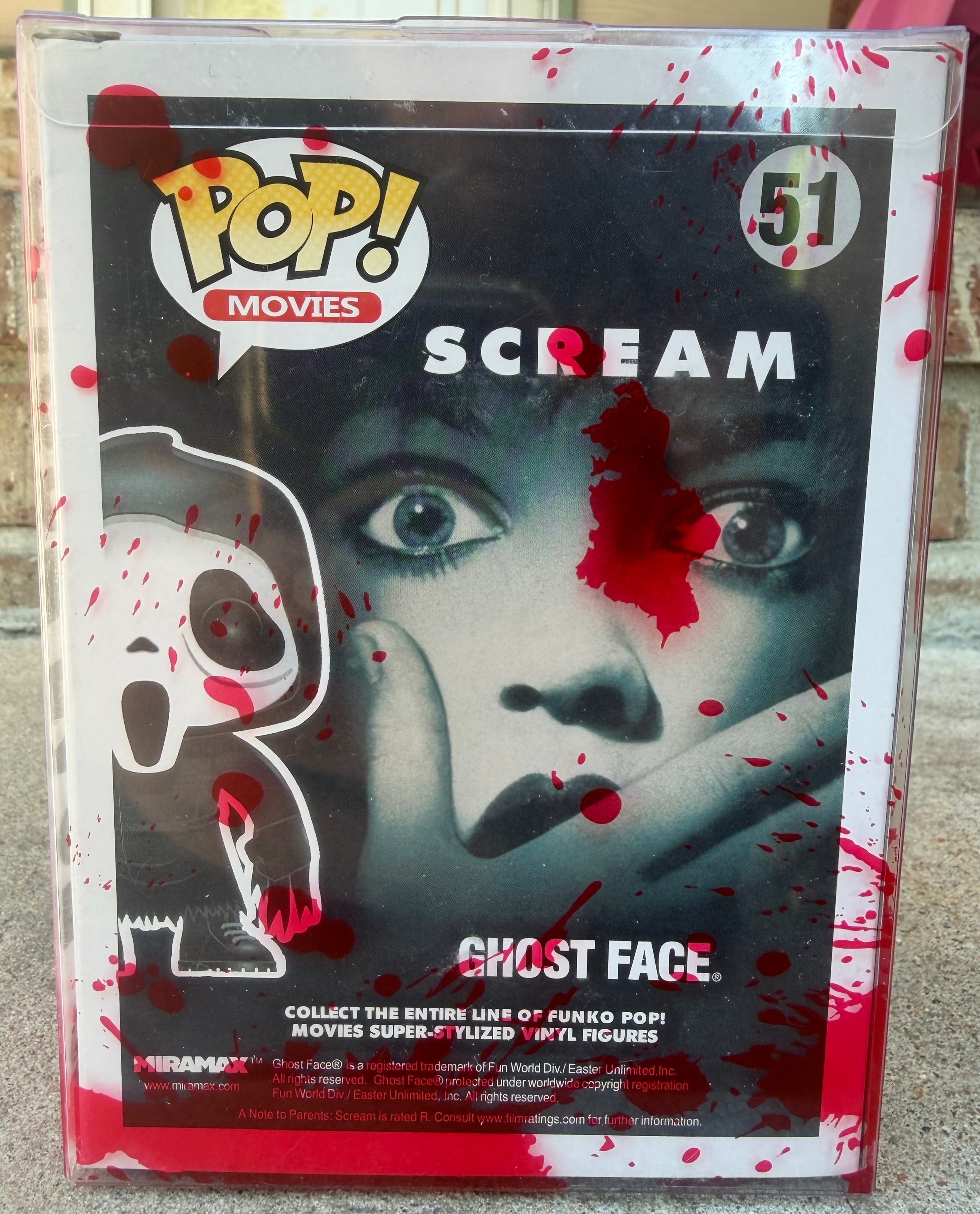 Funko Pop! Movies: Scream – Ghost Face #51 Blood Splatter Vinyl Figure