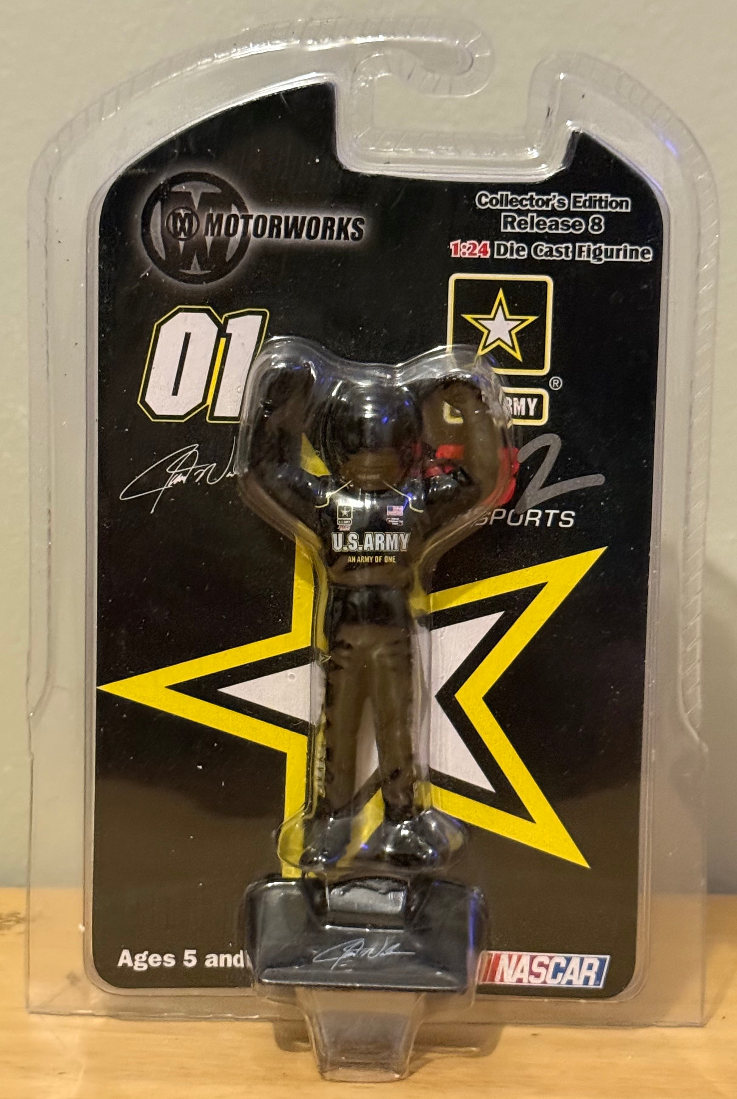 Motorworks Release 8 #01 U.S. Army 1:24 NASCAR Pit Crew Die-Cast Figurine