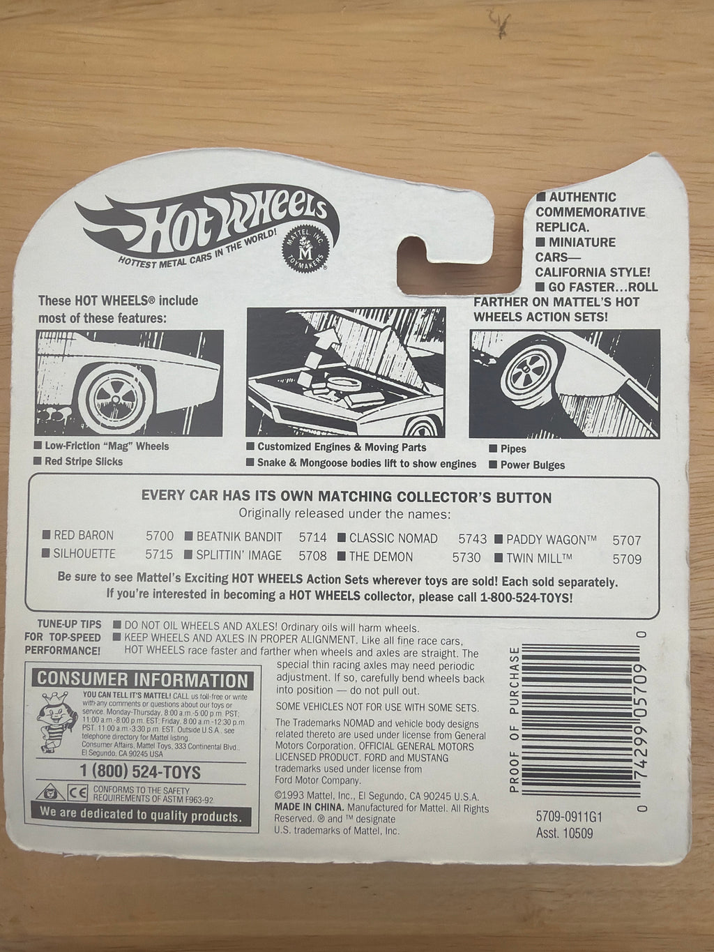 Hot Wheels Vintage Collection Twin Mill #5709