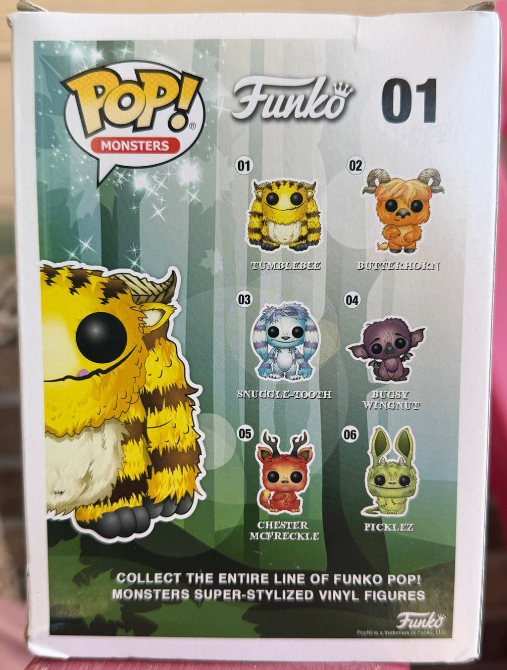 Funko Pop! Monsters Tumblebee #01 Vinyl Figure