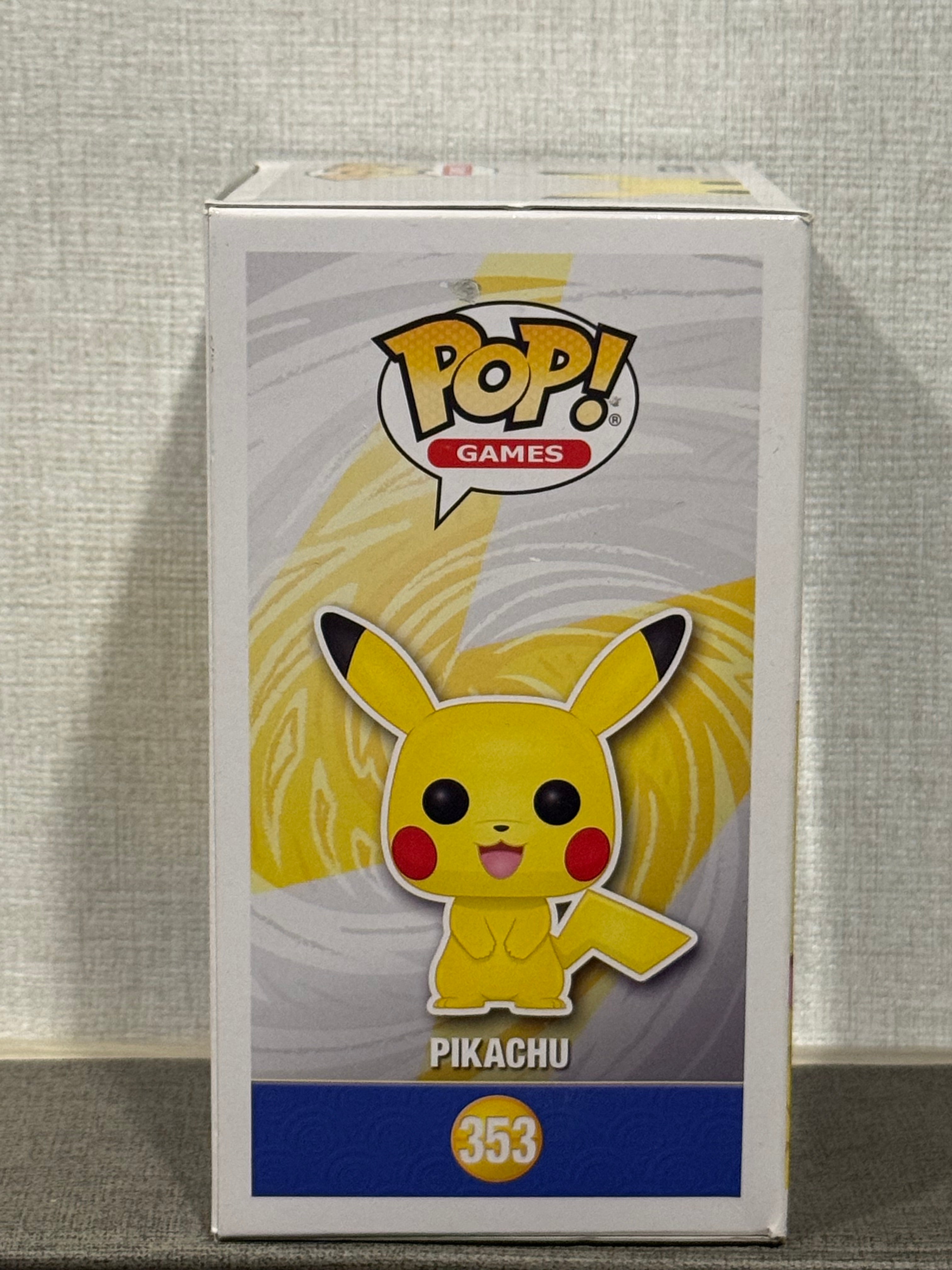 Pokémon Pikachu #353 *Limited Edition* (Stamped 25th Anniversary metallic/silver)