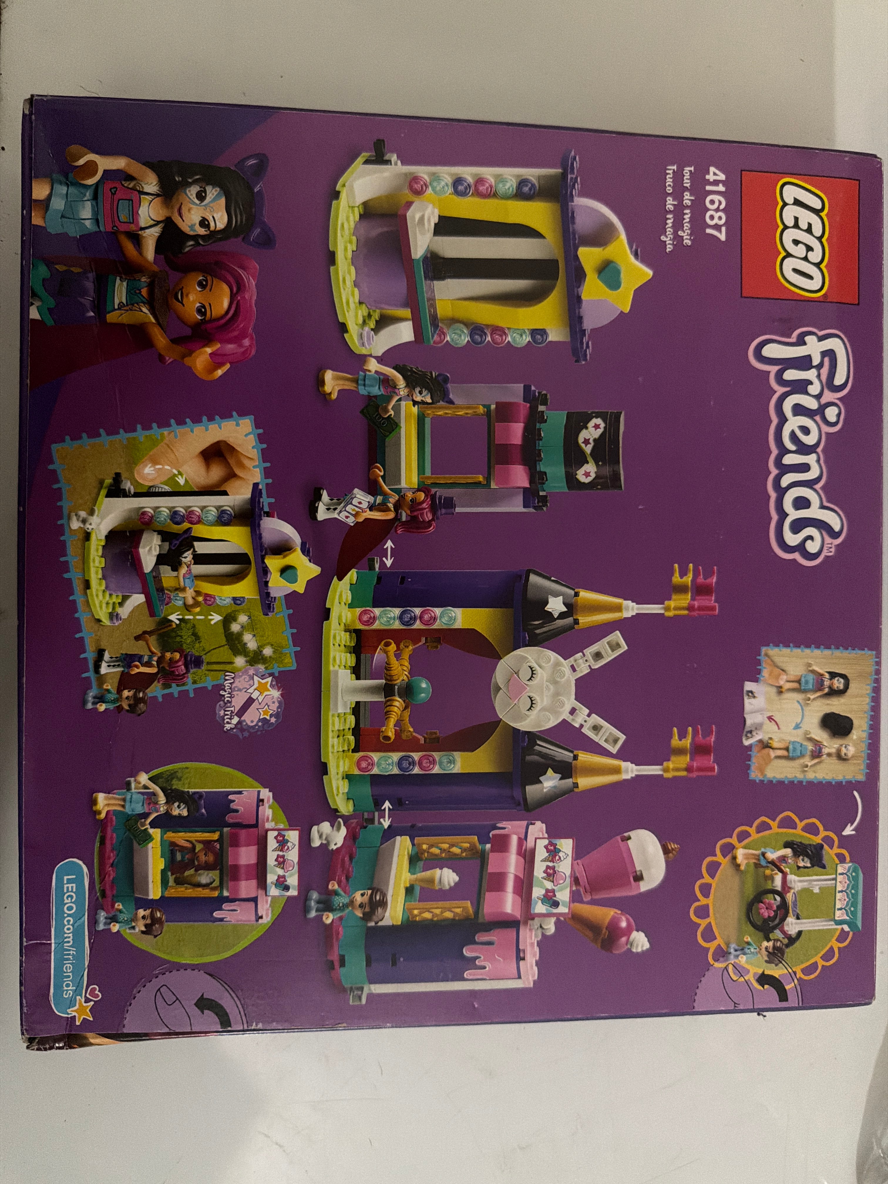 LEGO Friends 41687 – Magical Funfair Stalls “Minor box damage”