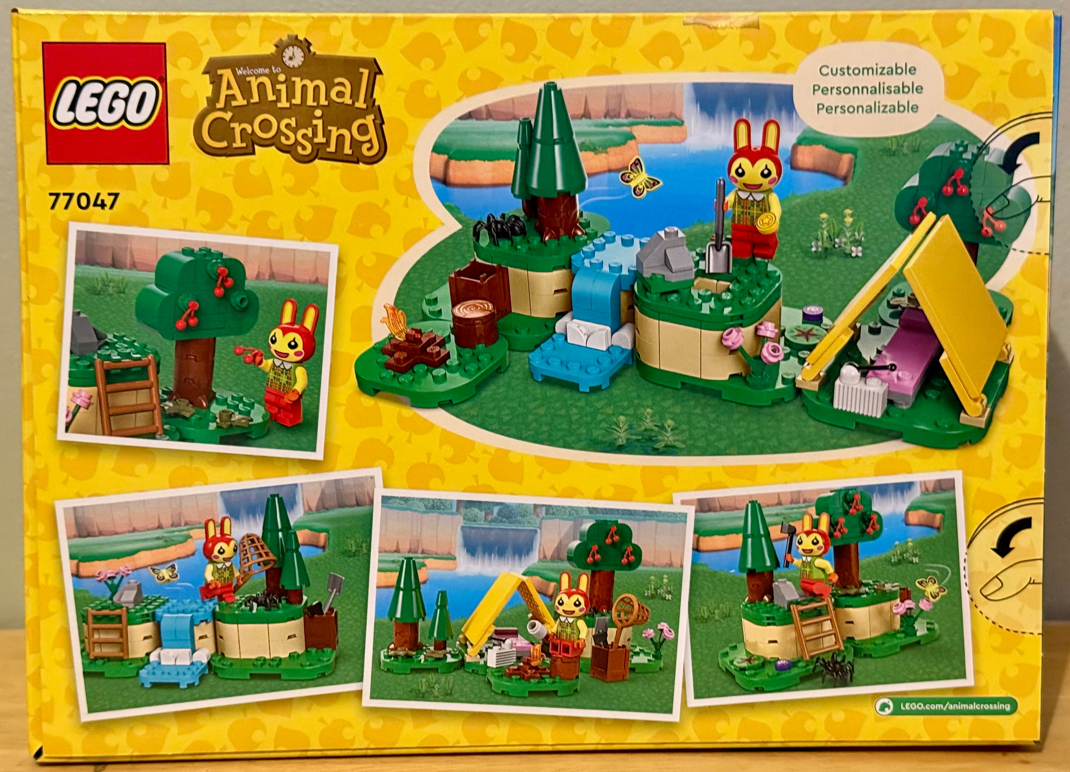 LEGO Animal Crossing 77047 Bunnie’s Outdoor Activities