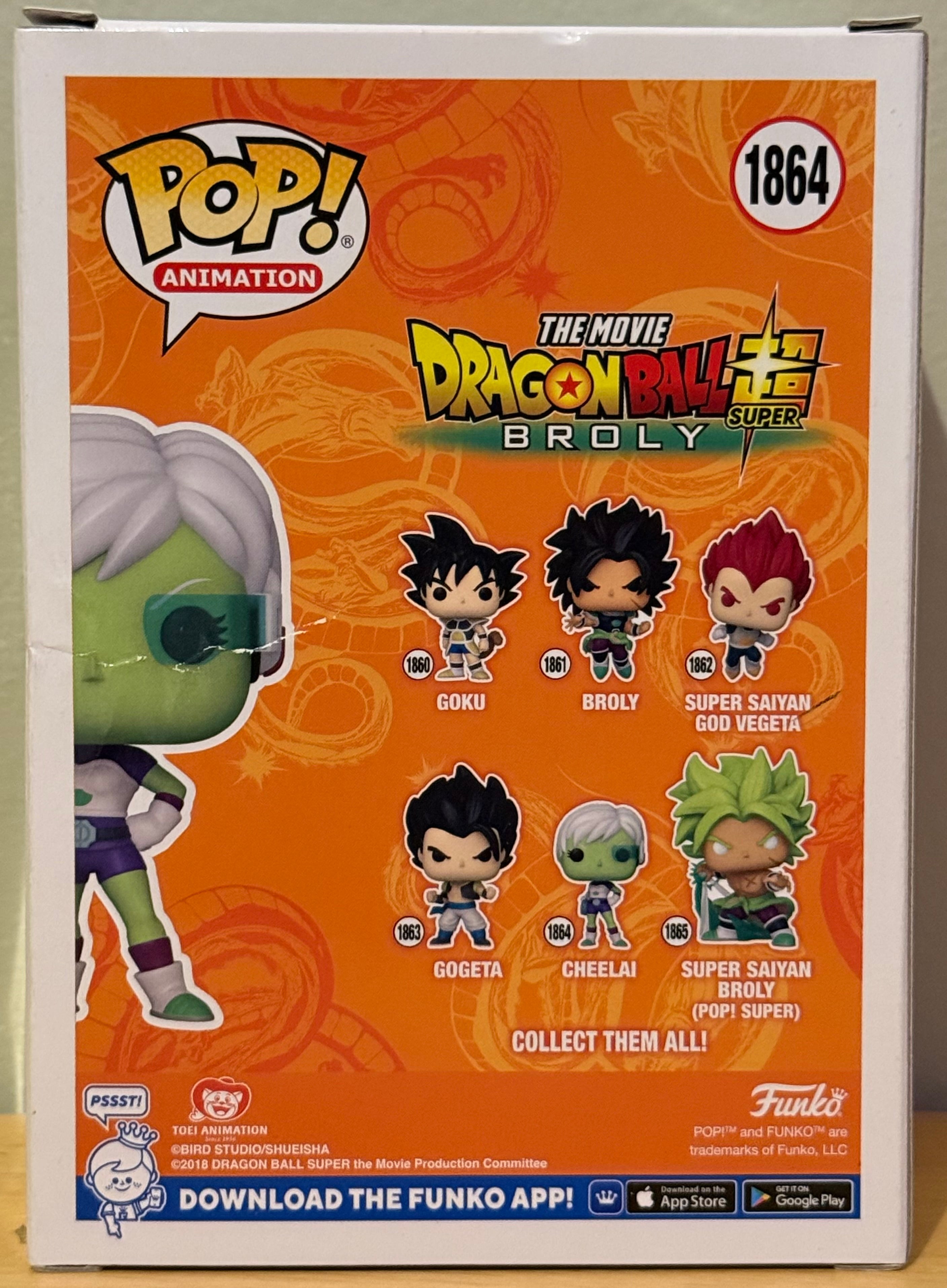 Funko Pop! Animation Dragon Ball Super: Broly Cheelai #1864 Vinyl Figure