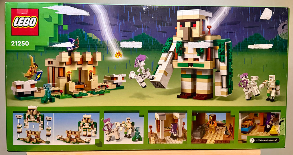LEGO Sealed Minecraft 21250 The Iron Golem Fortress. *Retired 2023*