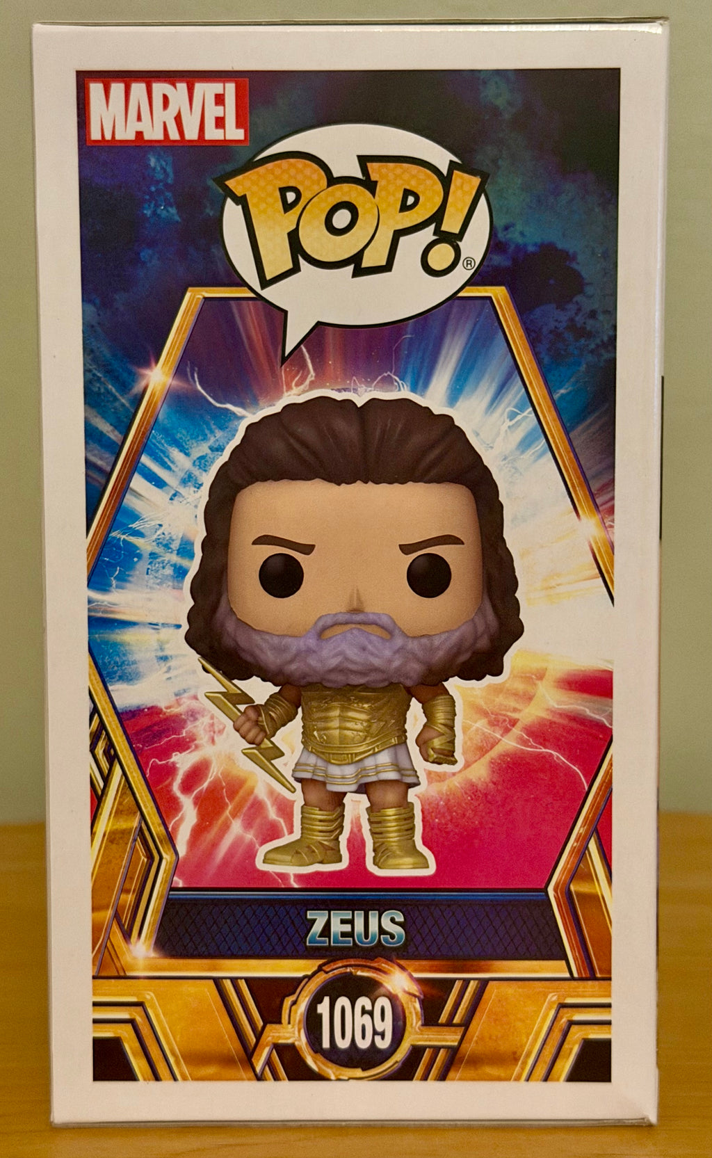 Funko Pop! Marvel Thor: Love and Thunder Zeus #1069 *New out of case*