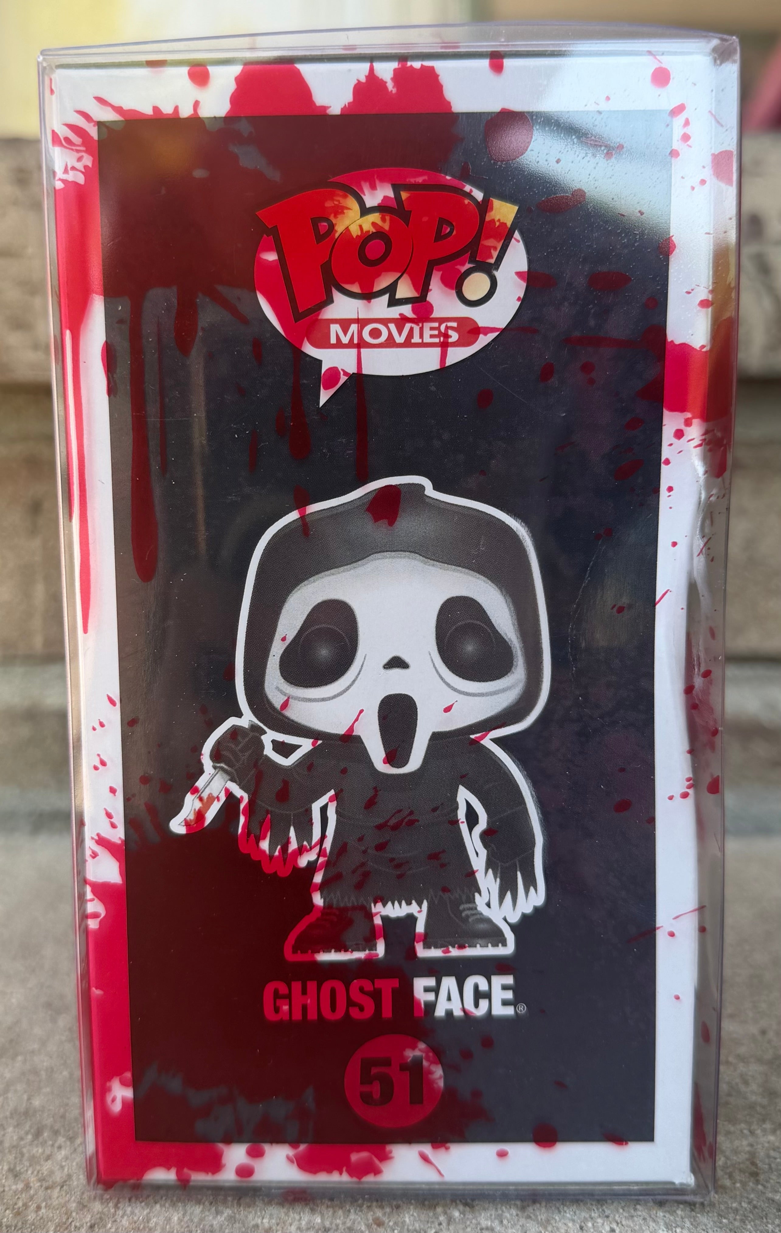 Funko Pop! Movies: Scream – Ghost Face #51 Blood Splatter Vinyl Figure
