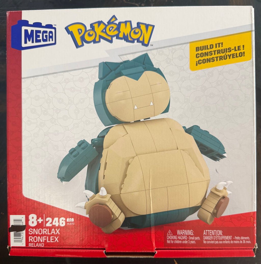 MEGA Pokémon Snorlax Building Set HLB70 — 246 Pieces