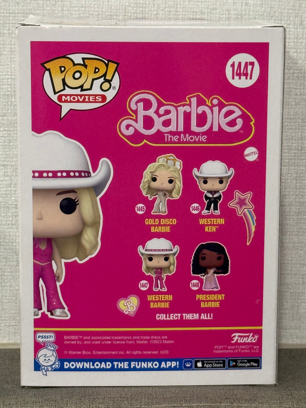 Barbie The Movie Western Barbie #1447