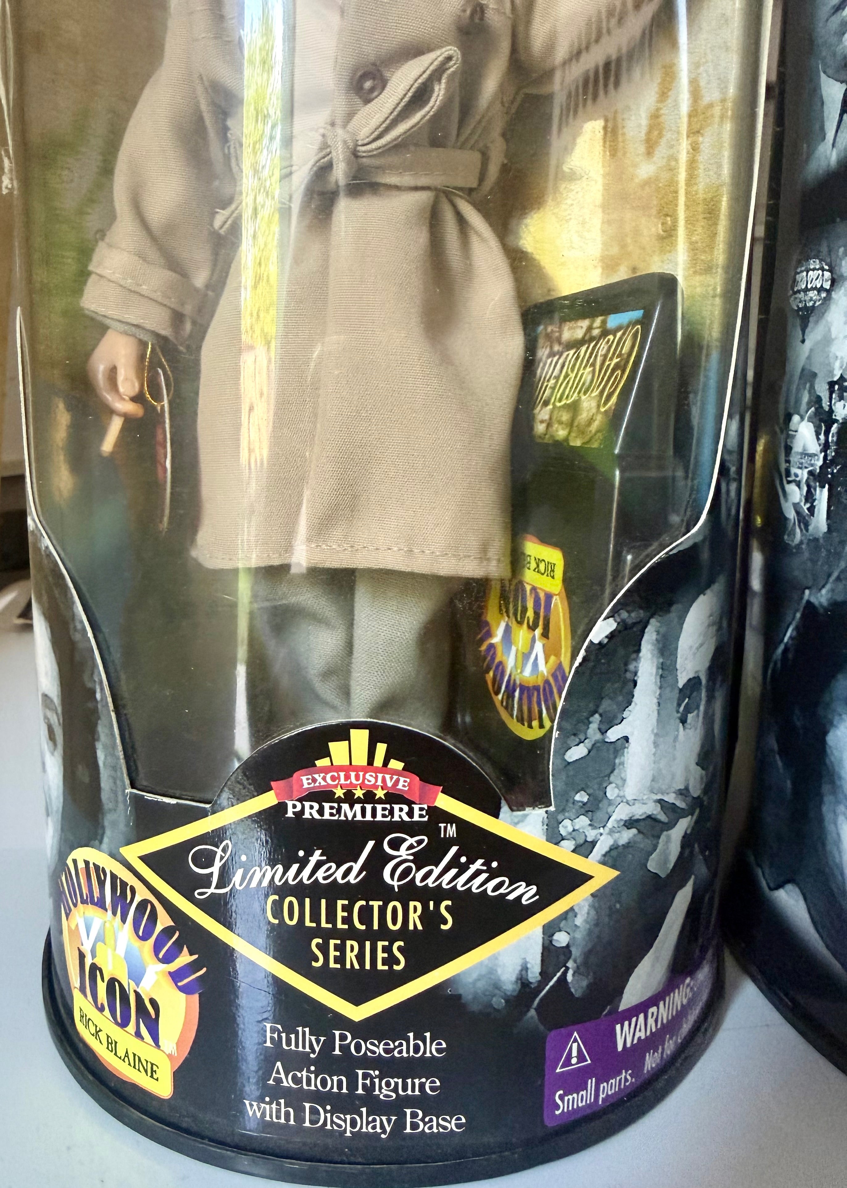 1998 Exclusive Premiere “Hollywood Icon” Limited Edition Collector’s Series Casablanca figures
