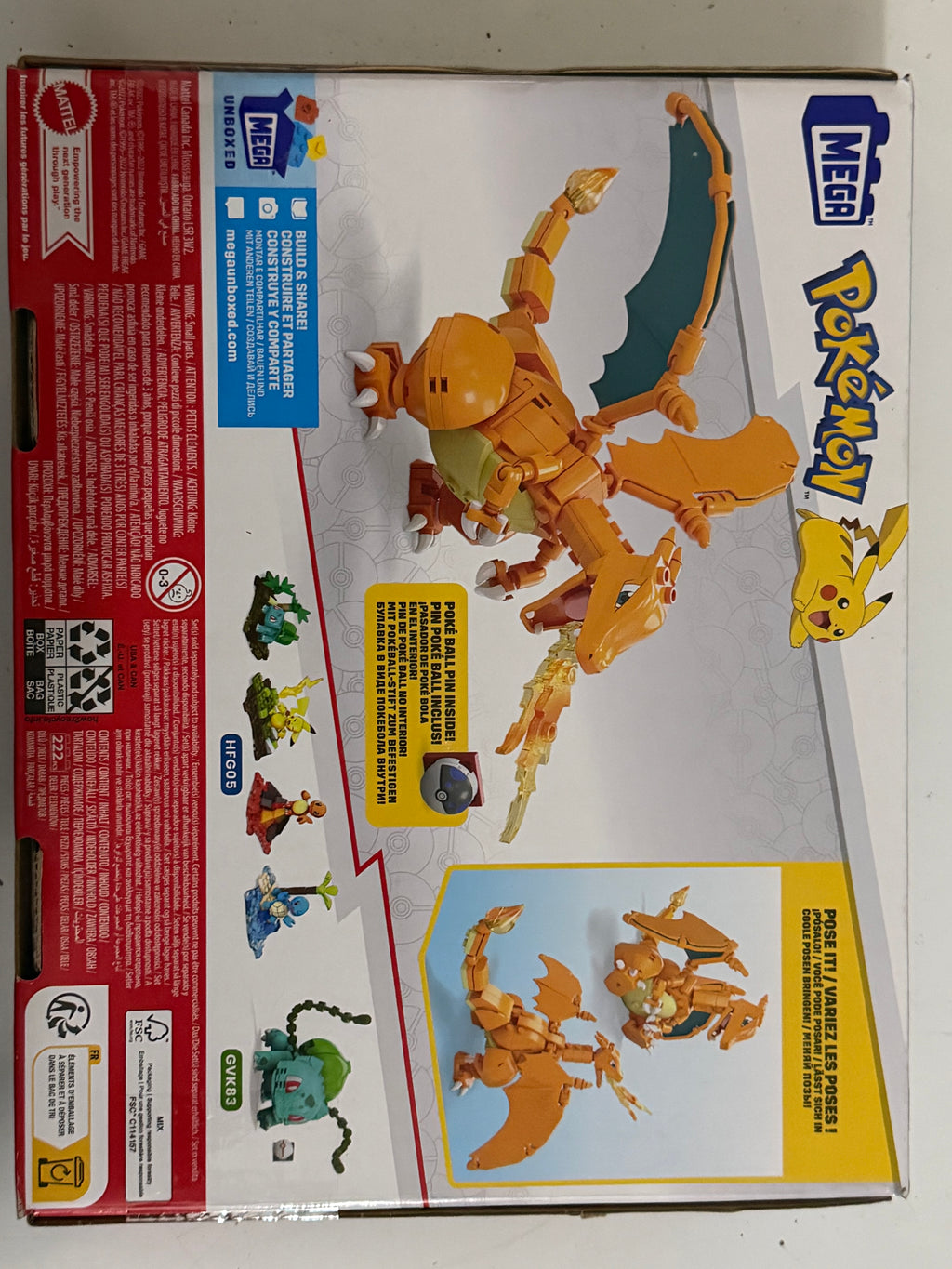 MEGA Pokémon Charizard, set GWY77
