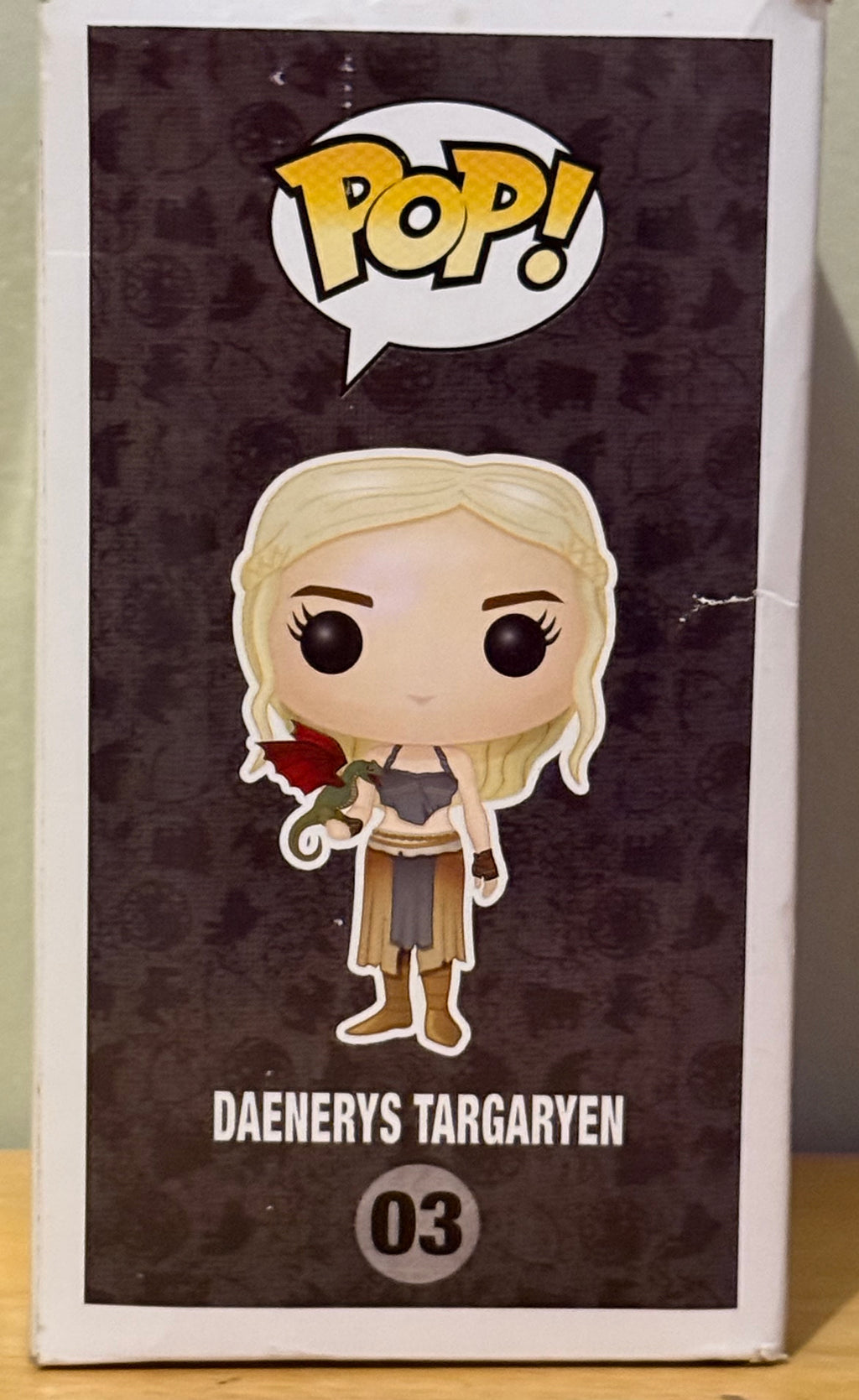 Funko Pop! Game of Thrones Daenerys Targaryen #03 Vinyl Figure *Some box Damage*