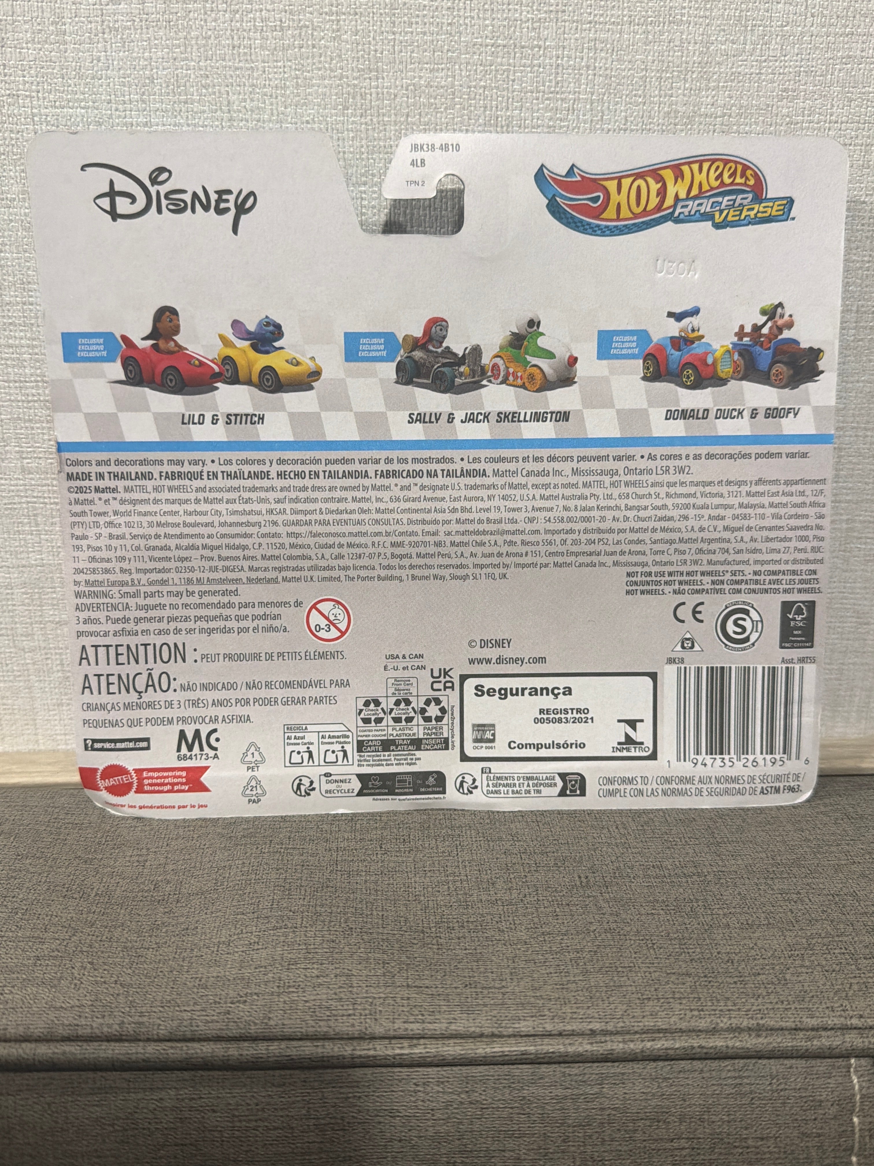 Hot Wheels RacerVerse Disney Lilo & Stitch 2-pack