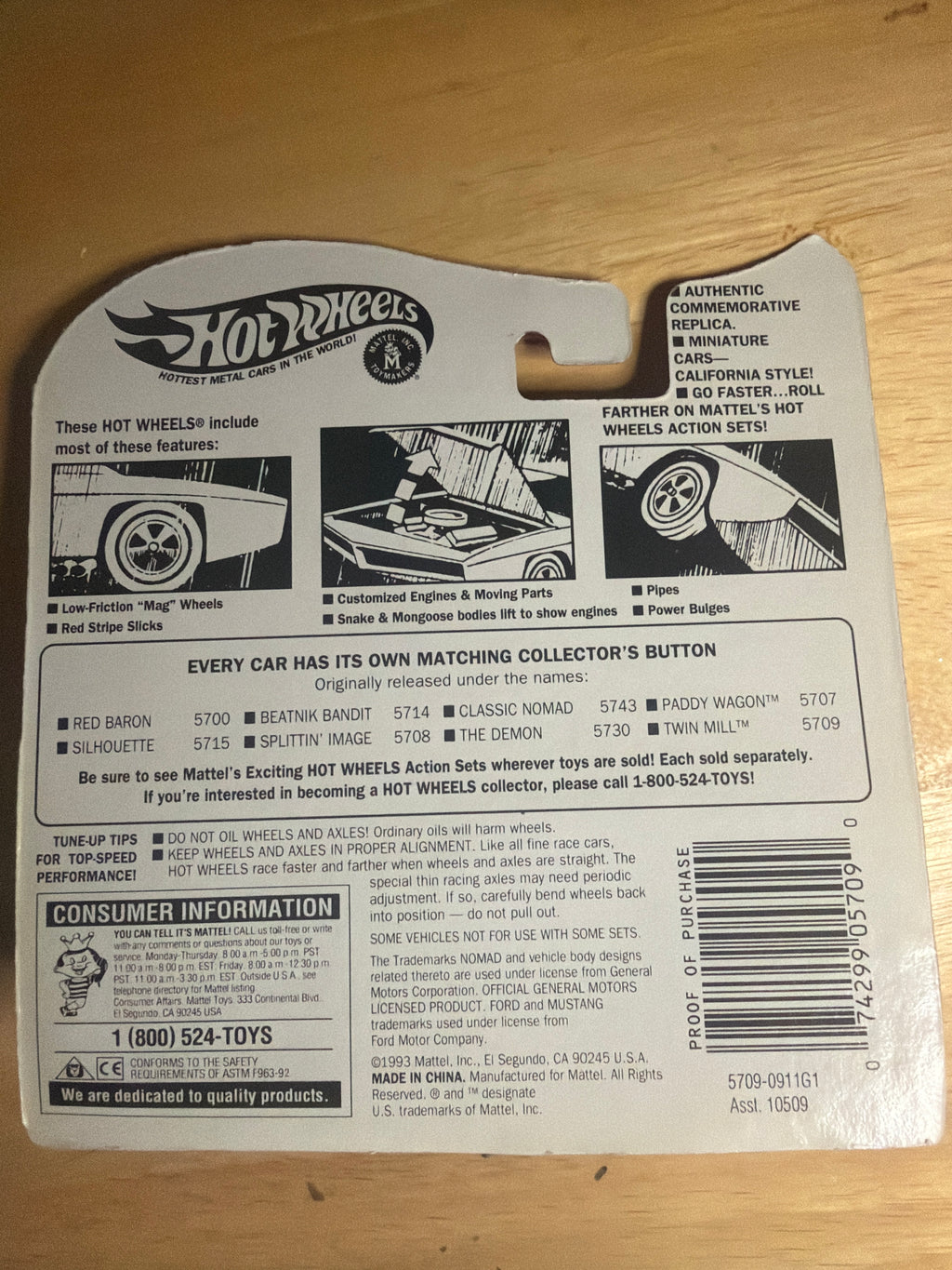 Hot Wheels Vintage Collection Twin Mill #5709