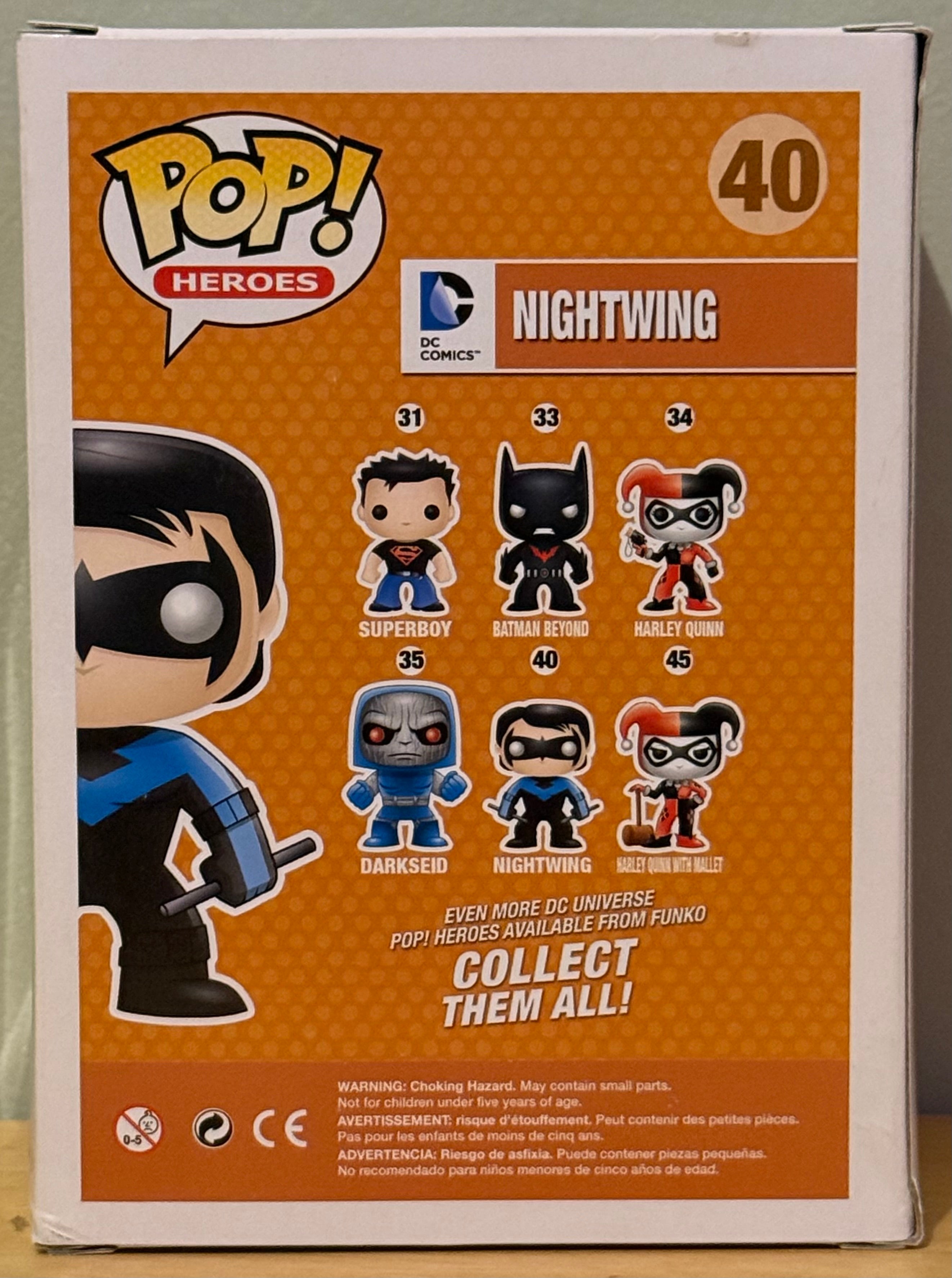 Funko Pop! Heroes DC Comics Nightwing #40 Vinyl Figure