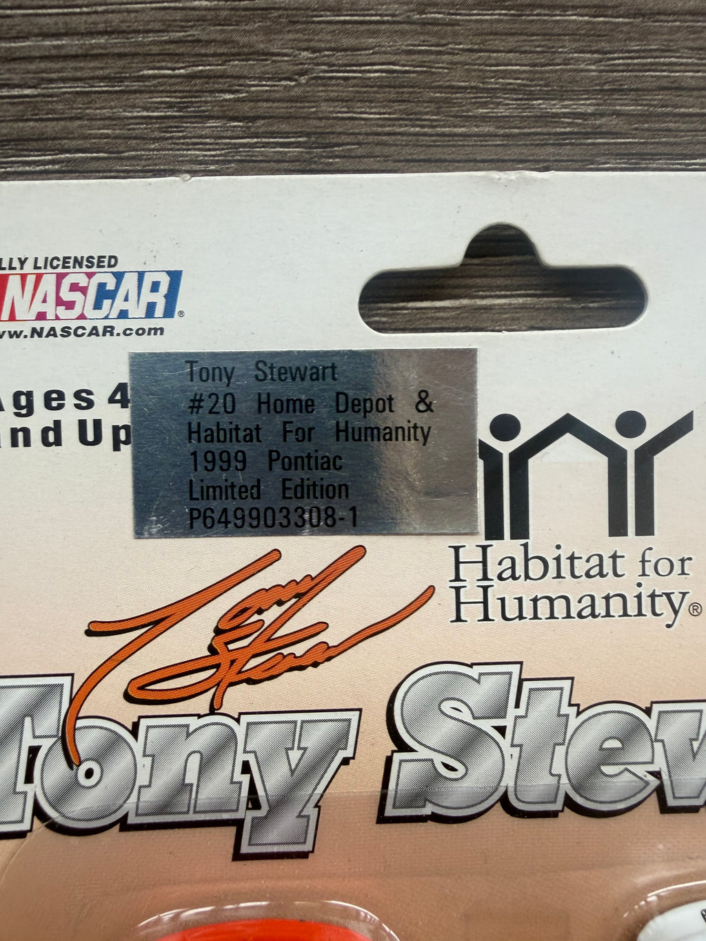 Tony Stewart #20 Home Depot & Habitat for Humanity 1999 Pontiac 1:64 NASCAR 2-Car Set
